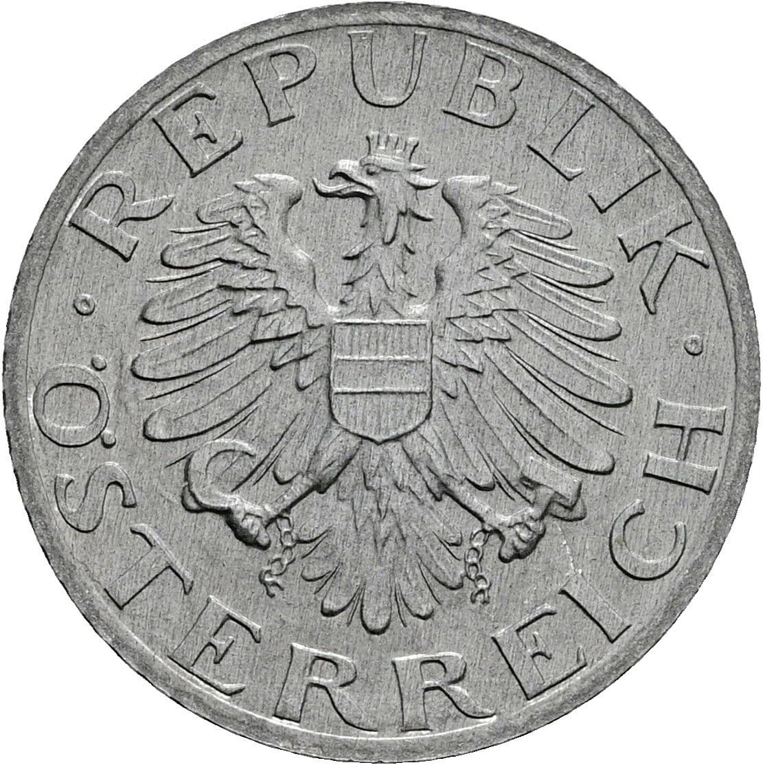 5 Groschen 1993 – Rückseite