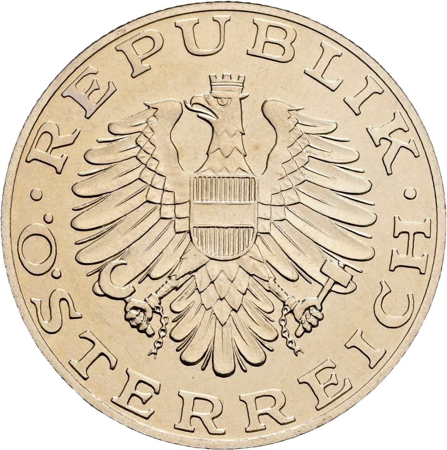 10 Schilling 1993 – Rückseite