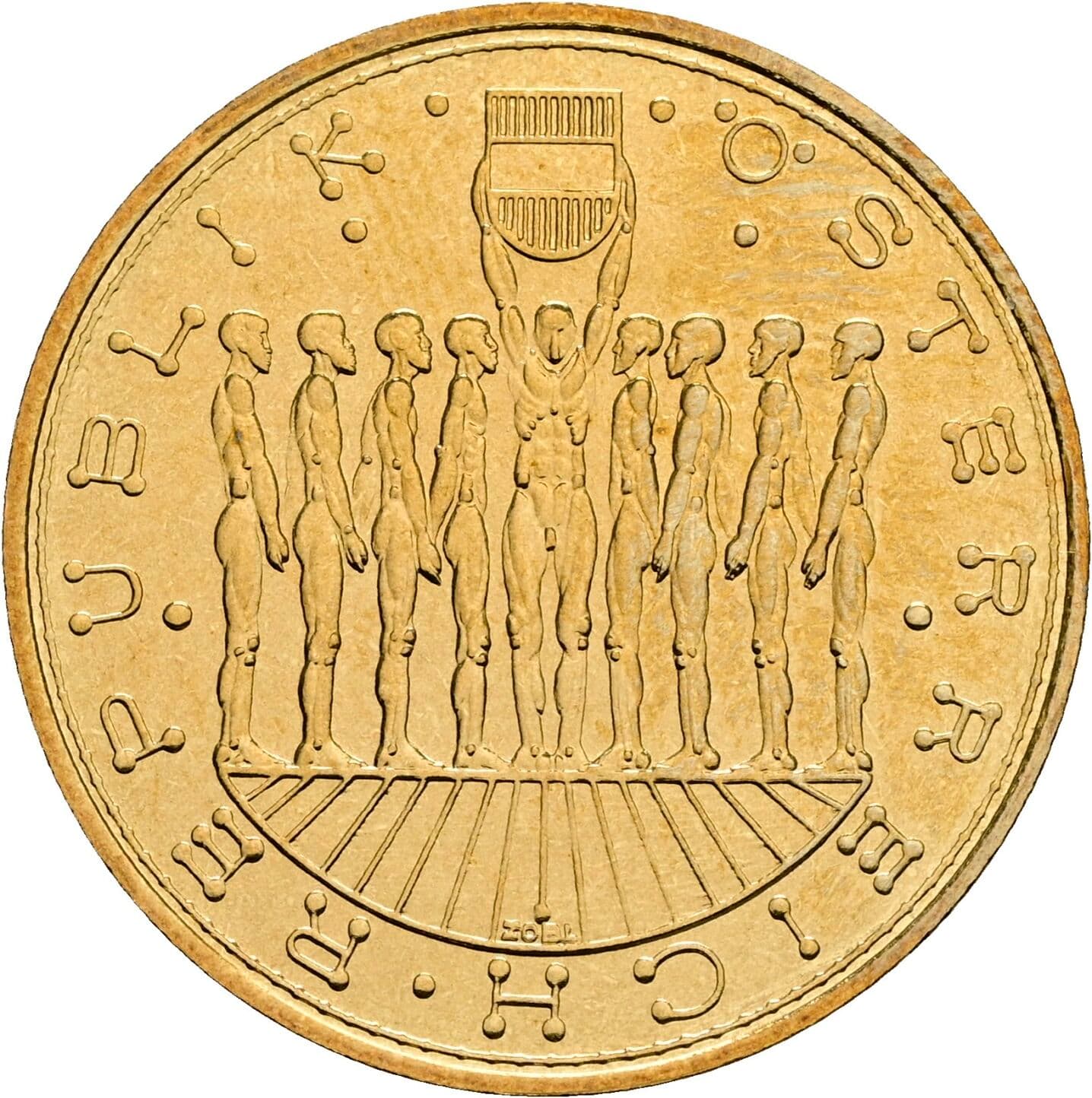 20 Schilling 1993 – Rückseite