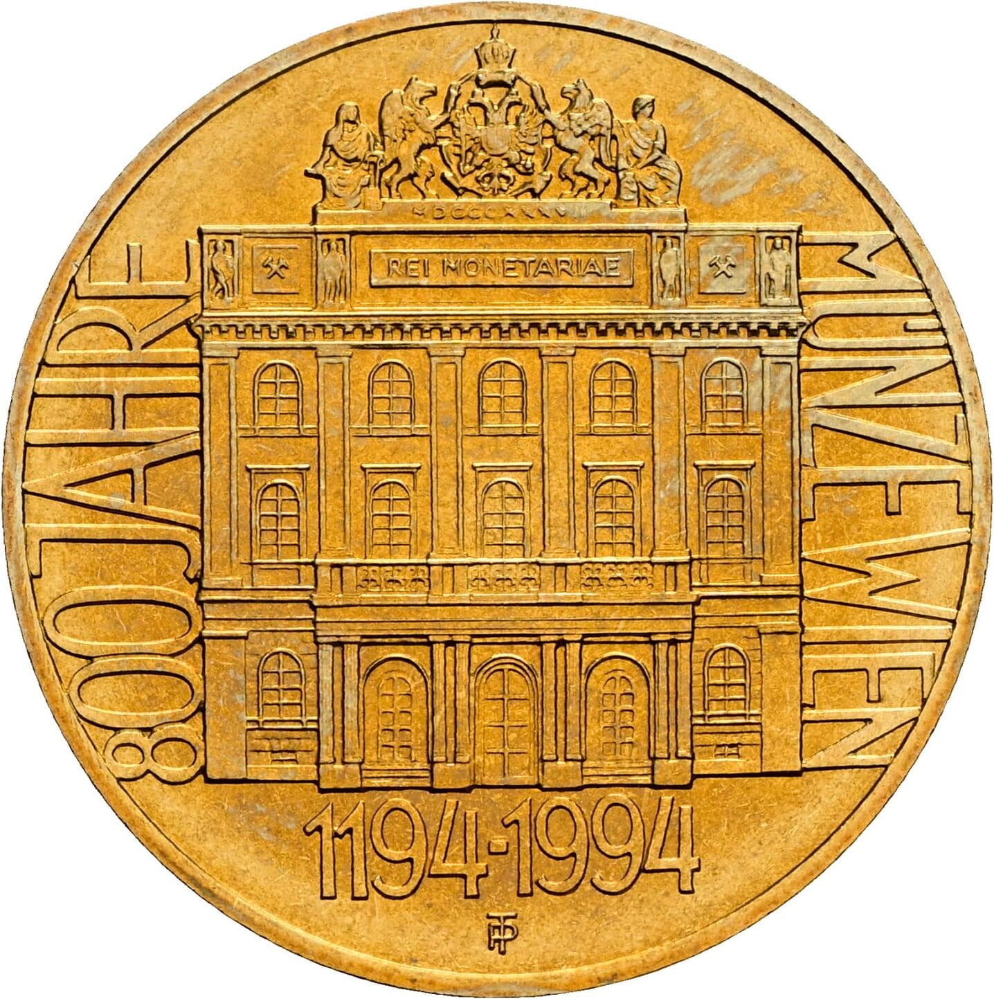20 Schilling 1994 – Rückseite
