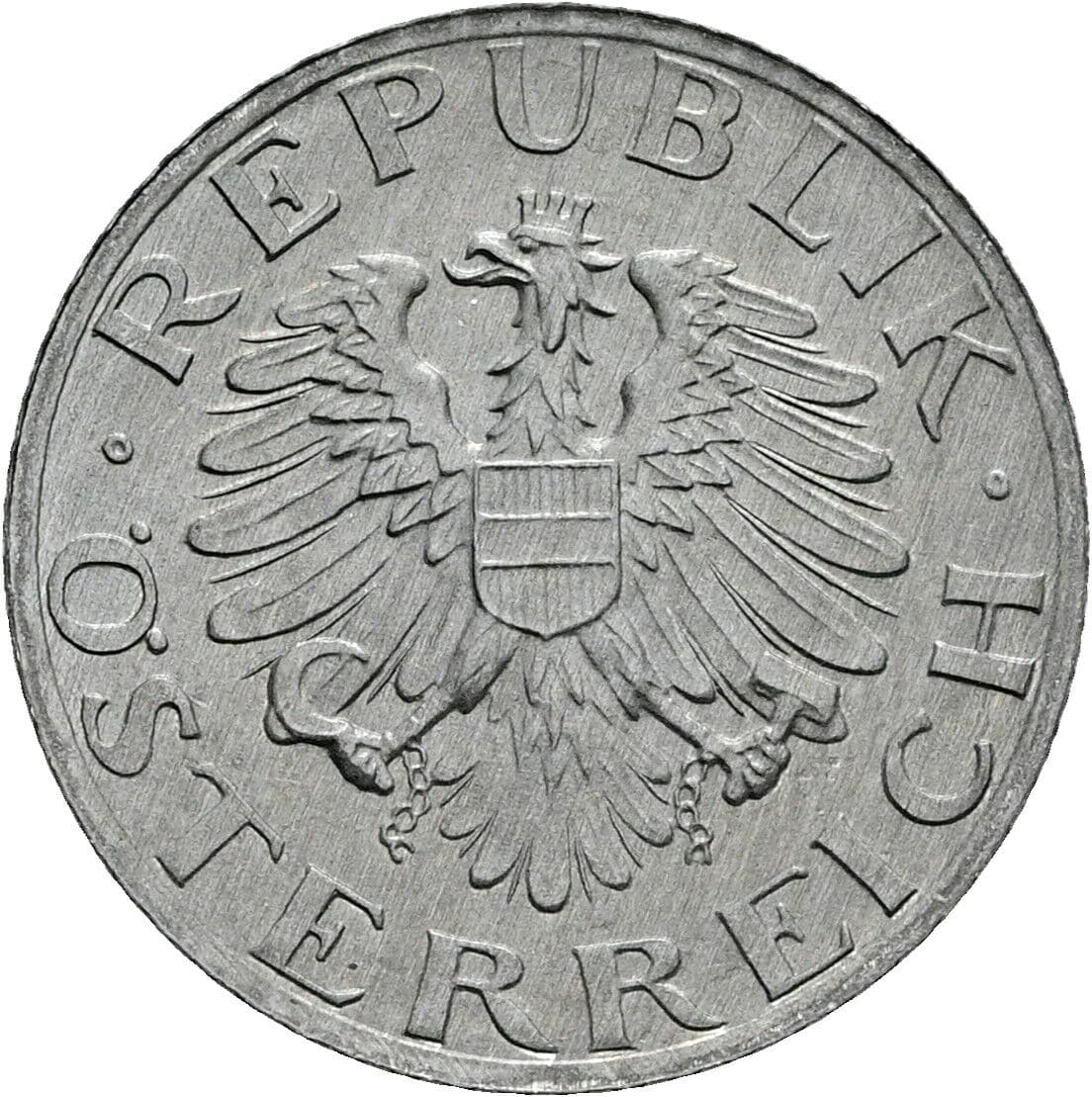 5 Groschen 1994 – Rückseite