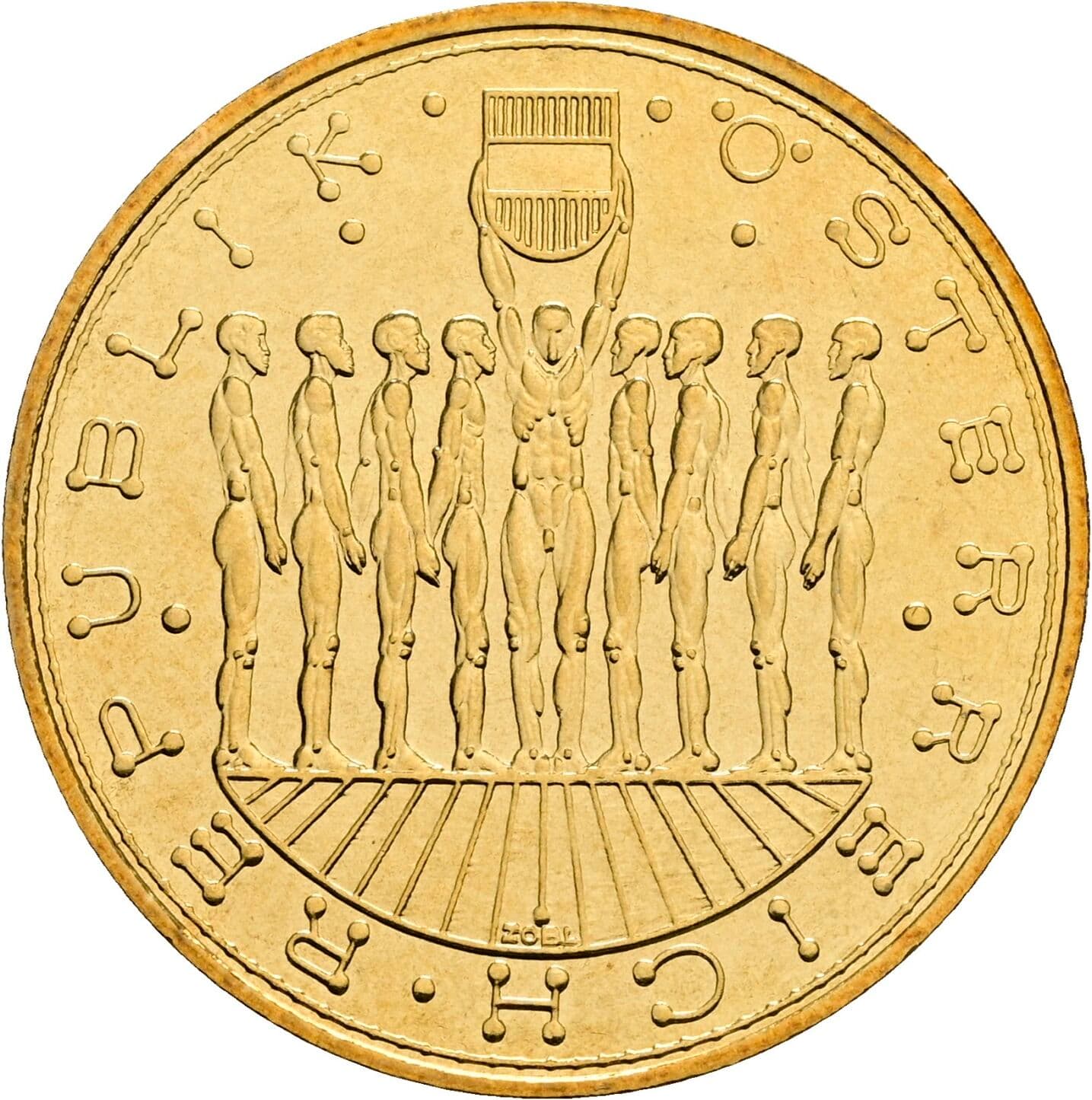 20 Schilling 1993 – Rückseite
