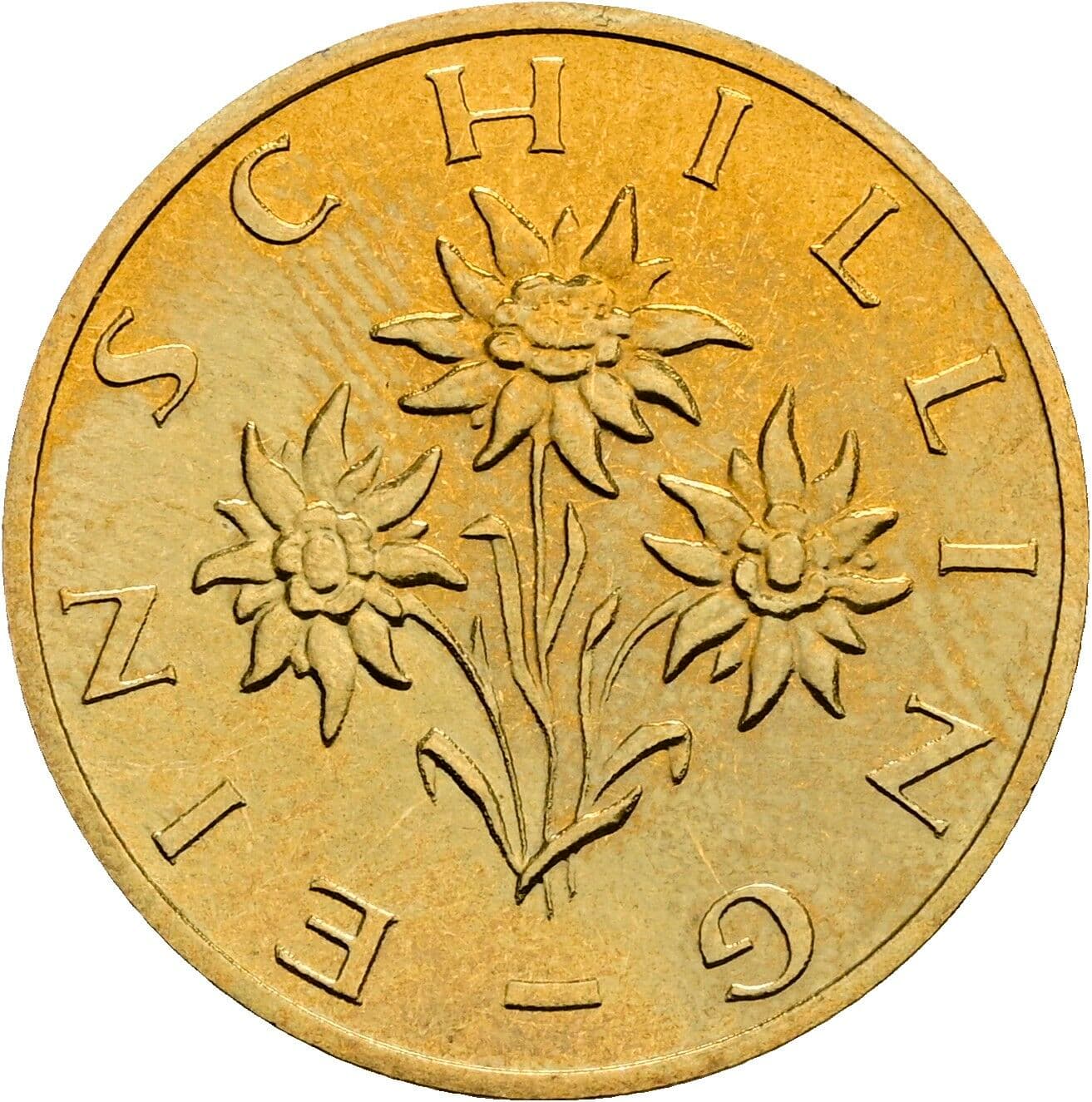 1 Schilling 1994 – Rückseite