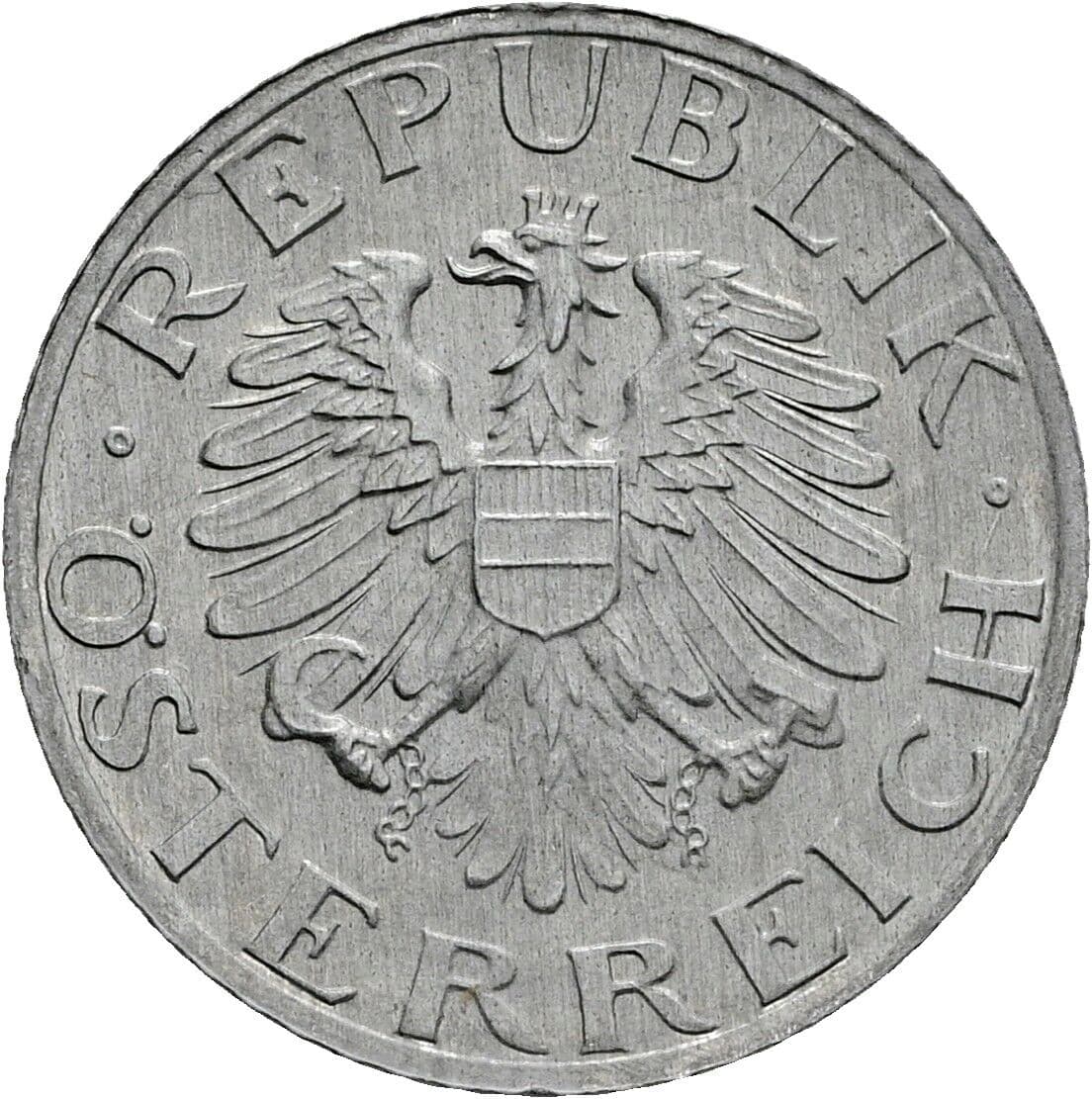 5 Groschen 1994 – Rückseite