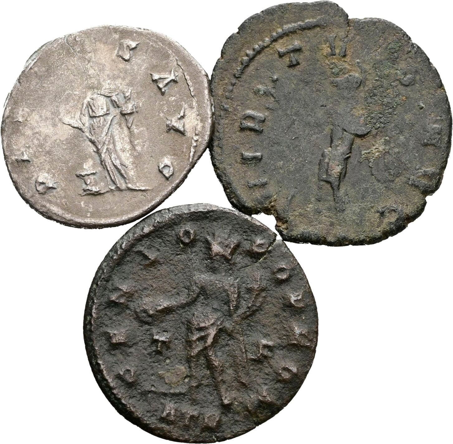 Denar+Follis+Antoninian – Rückseite
