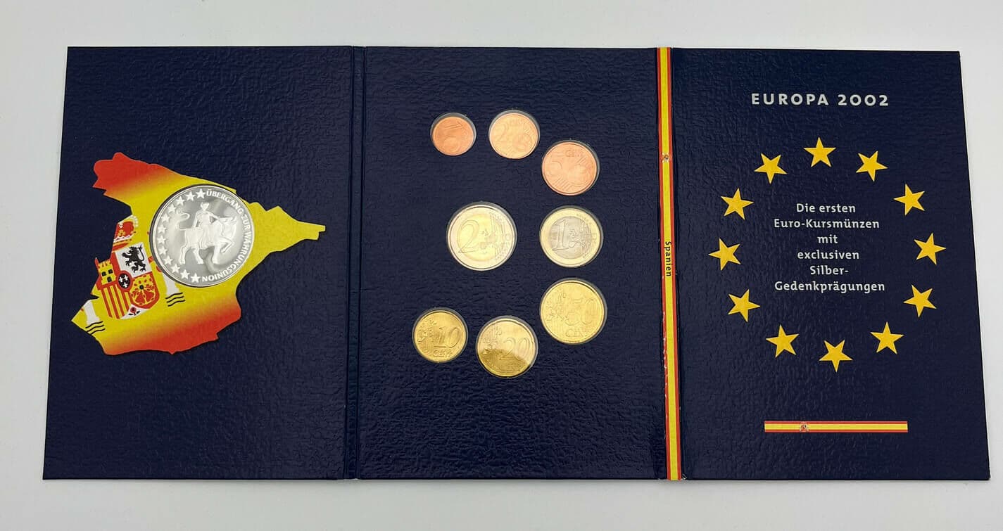 Euro KMS+Silbergedenkprägung