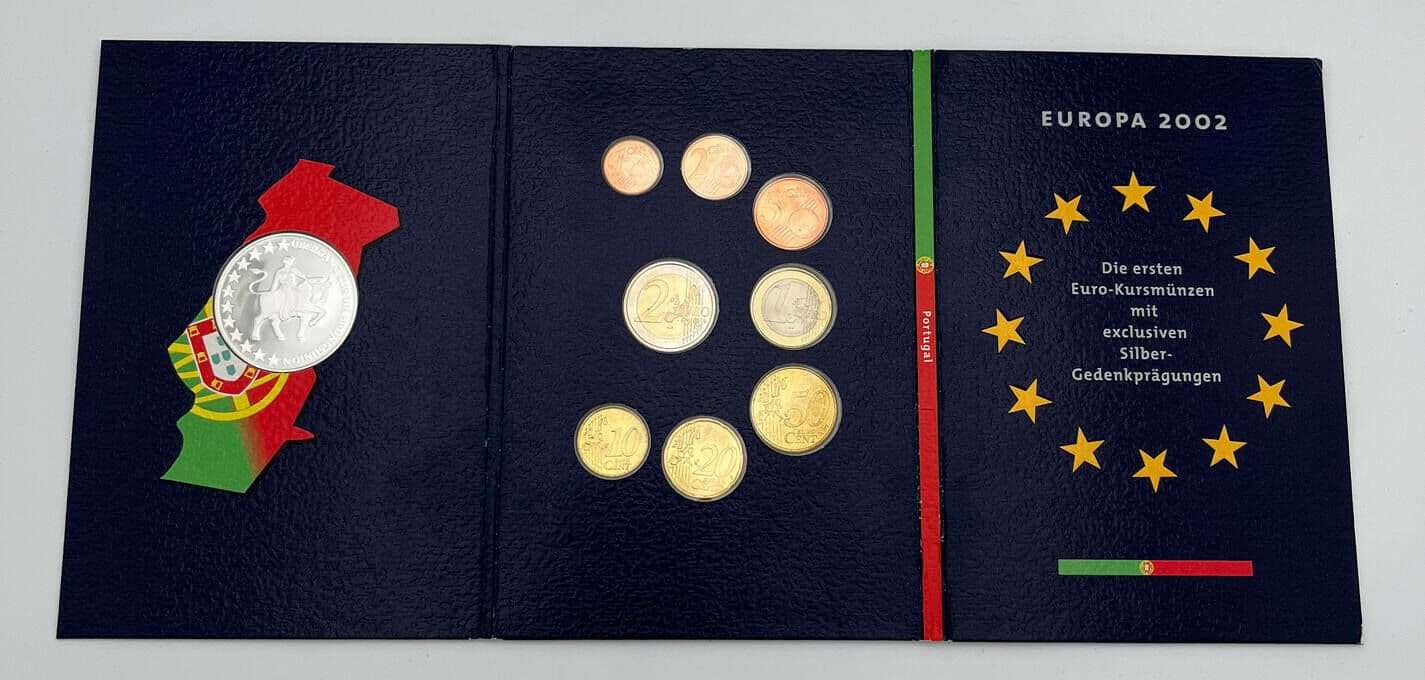 Euro KMS+Silbergedenkprägung