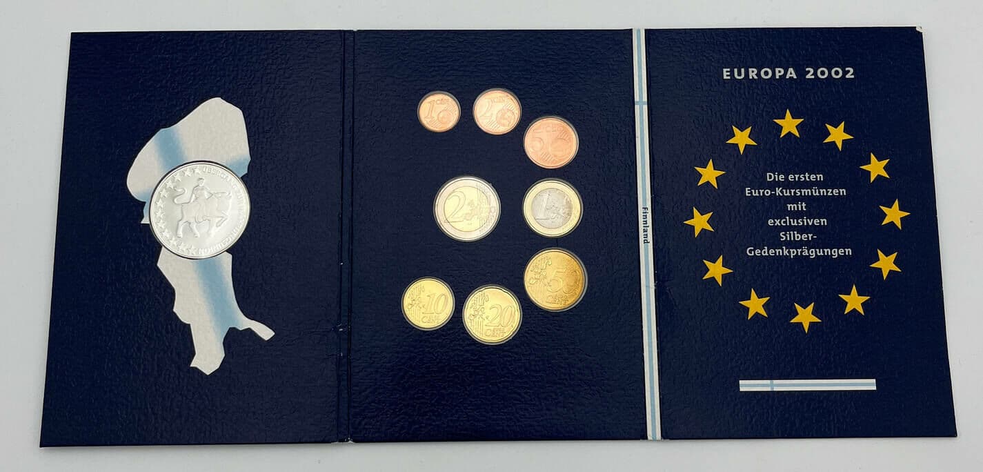 Euro KMS+Silbergedenkprägung