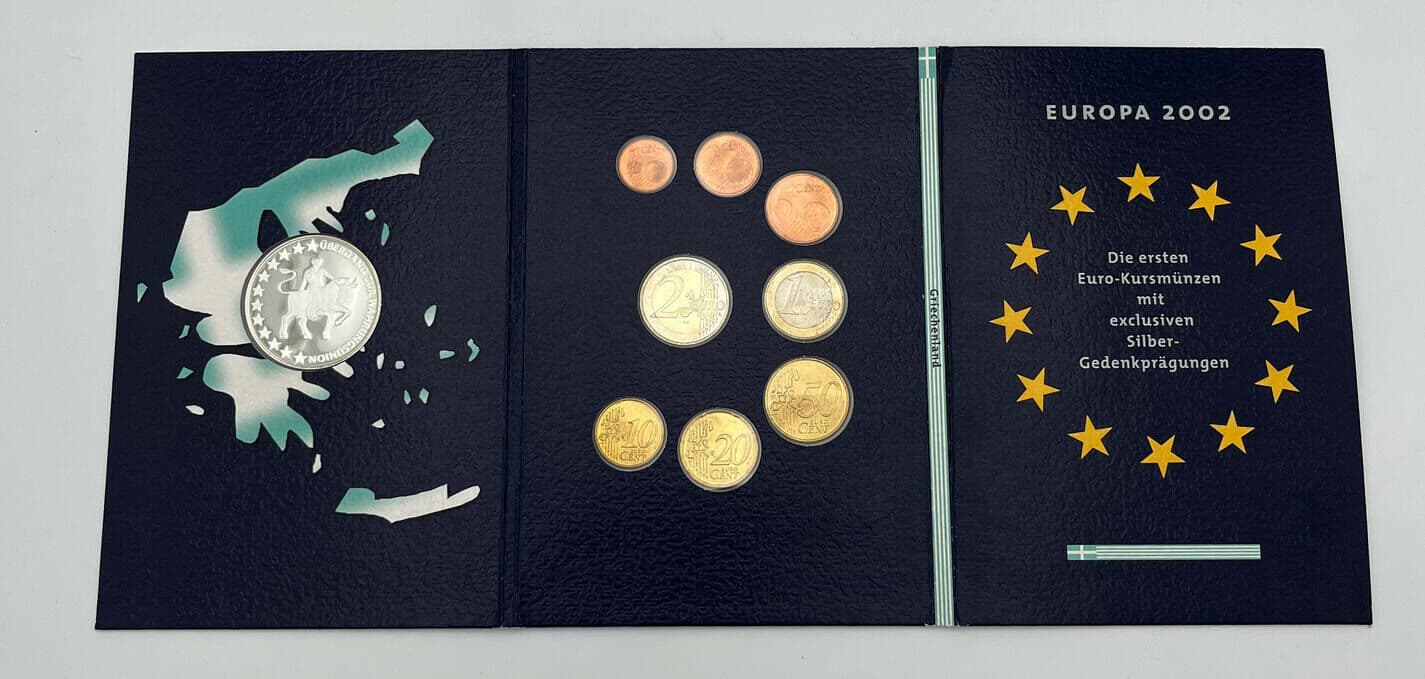 Euro KMS+Silbergedenkprägung