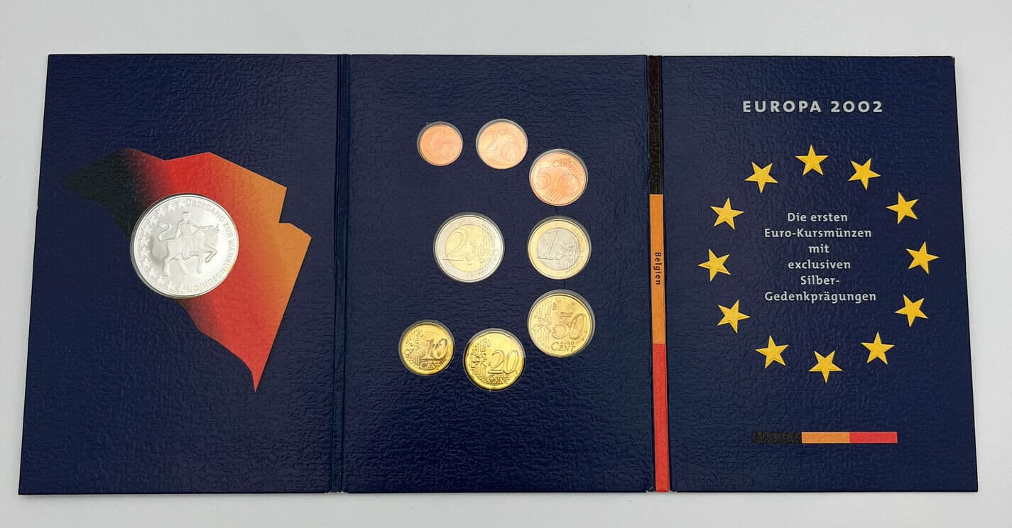 Euro KMS+Silbergedenkprägung