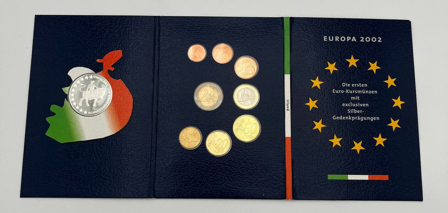 Euro KMS+Silbergedenkprägung