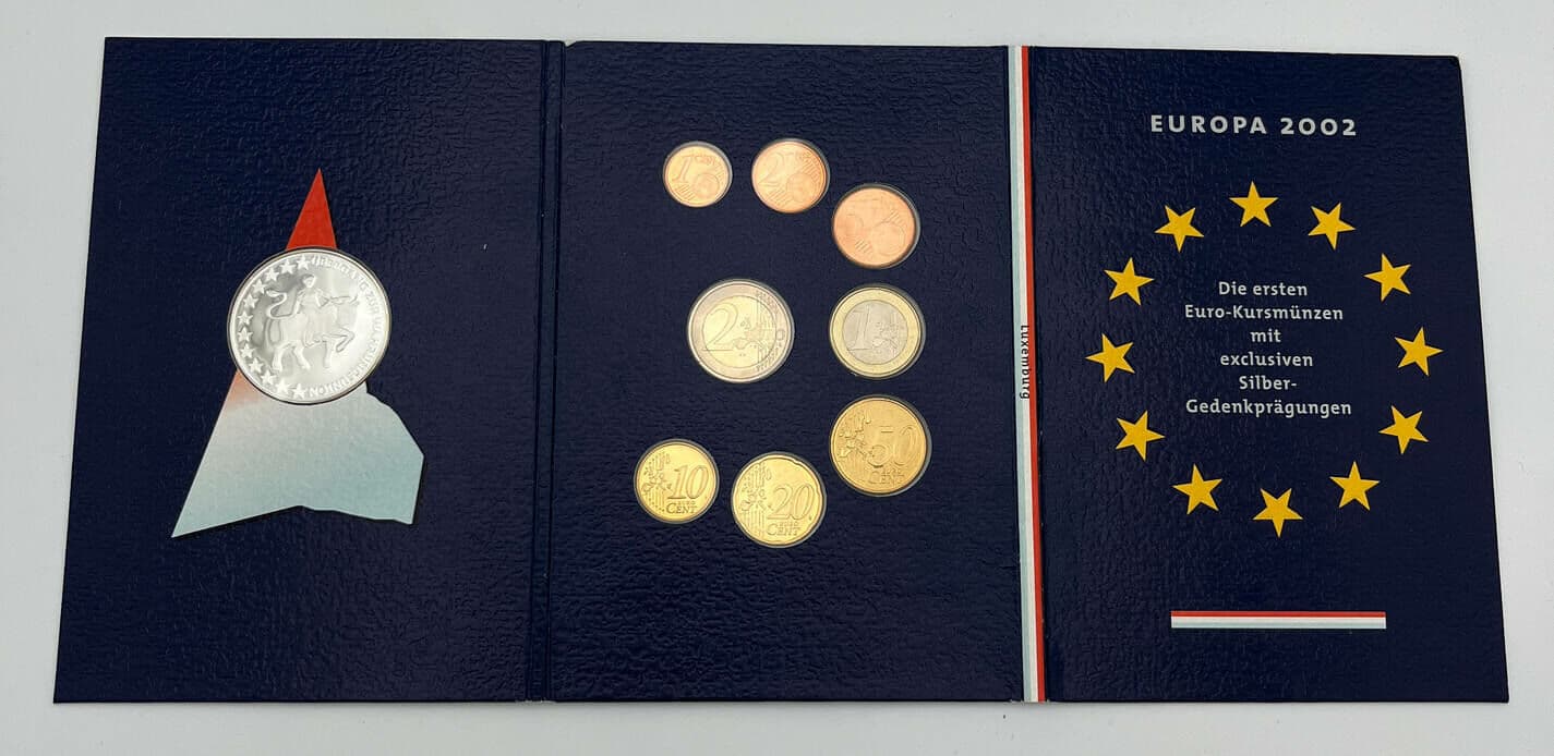 Euro KMS+Silbergedenkprägung