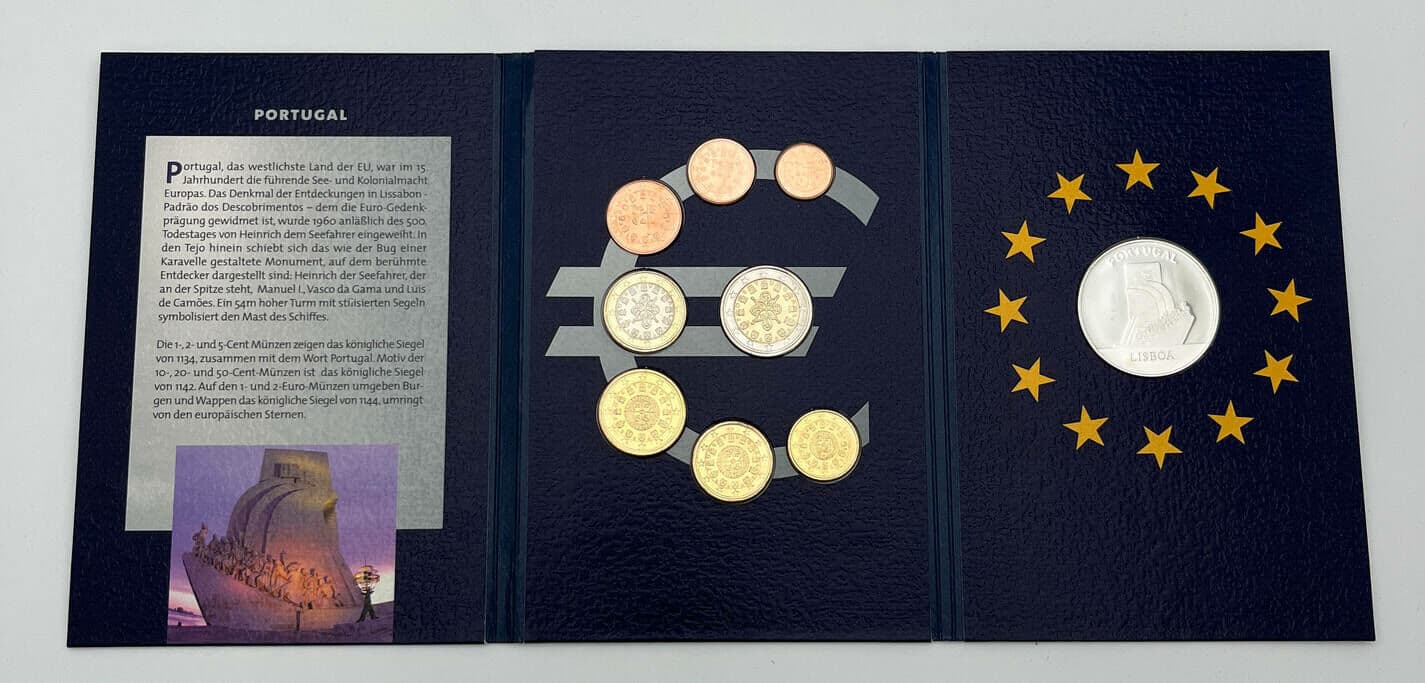 Euro KMS+Silbergedenkprägung