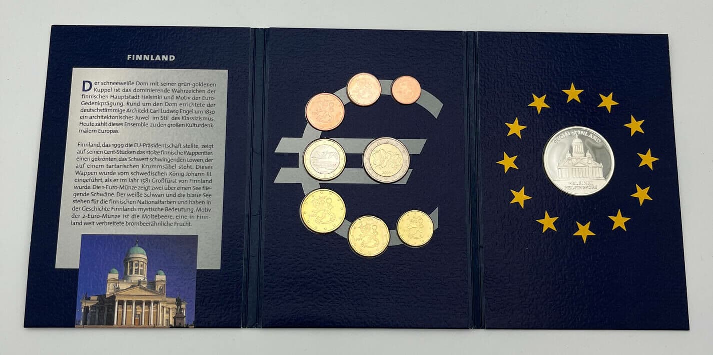 Euro KMS+Silbergedenkprägung