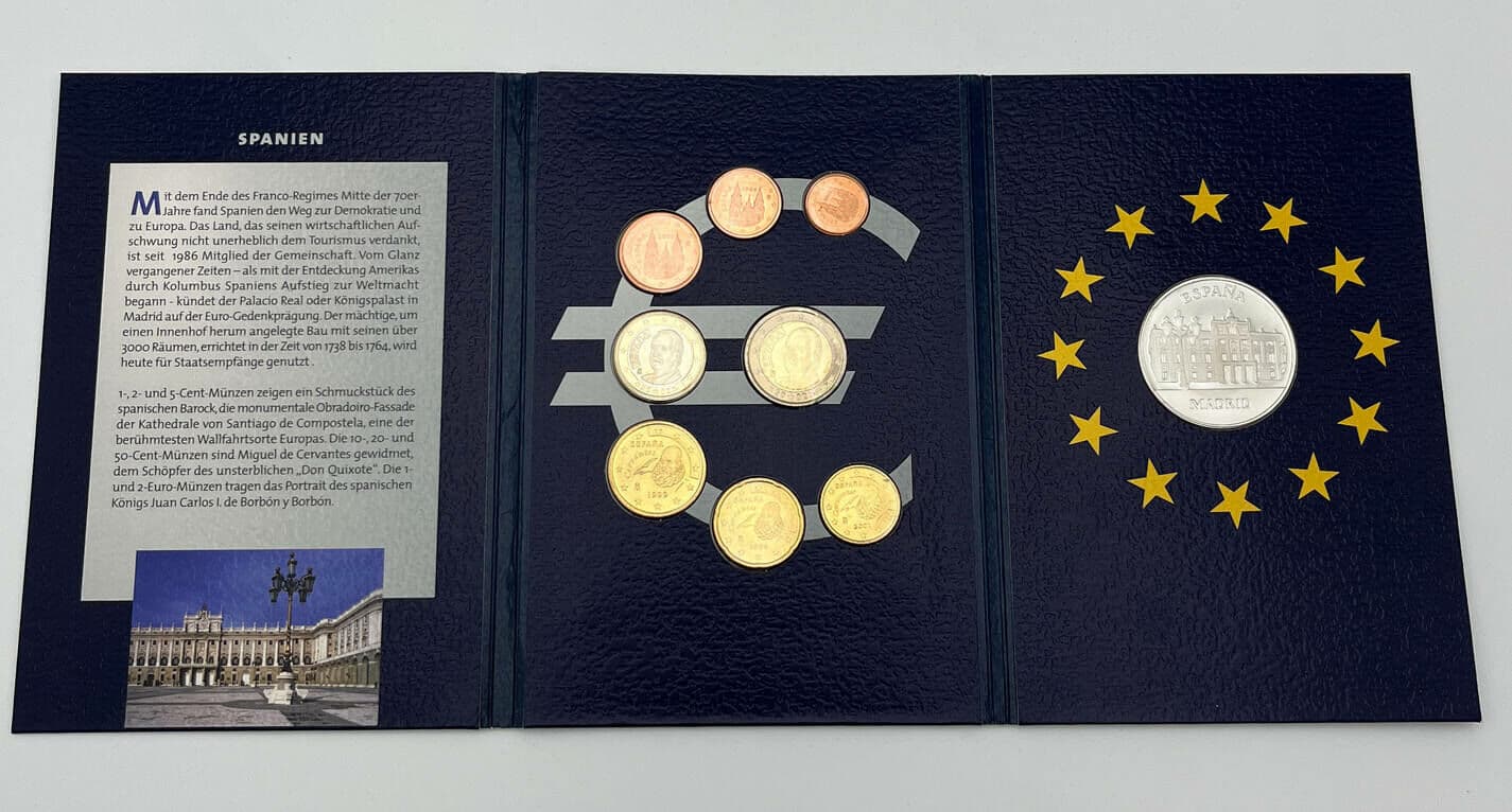 Euro KMS+Silbergedenkprägung