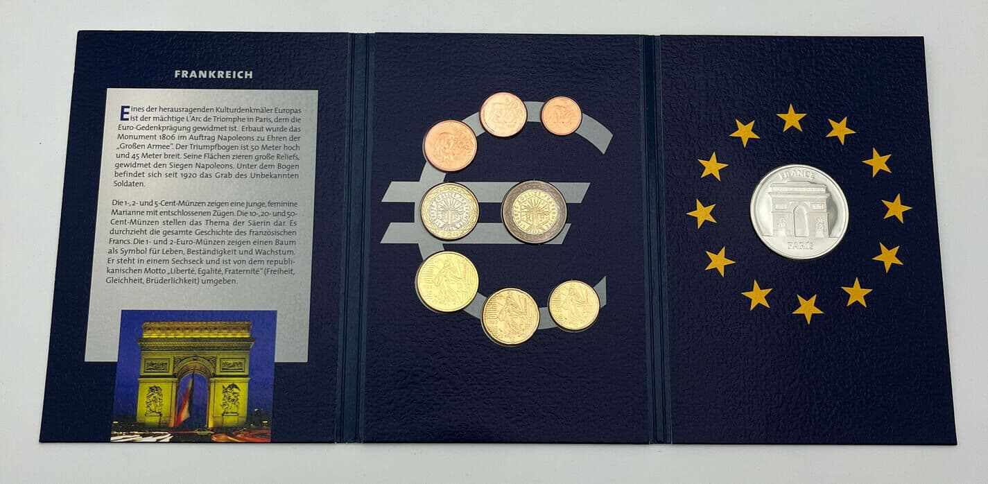 Euro KMS+Silbergedenkprägung