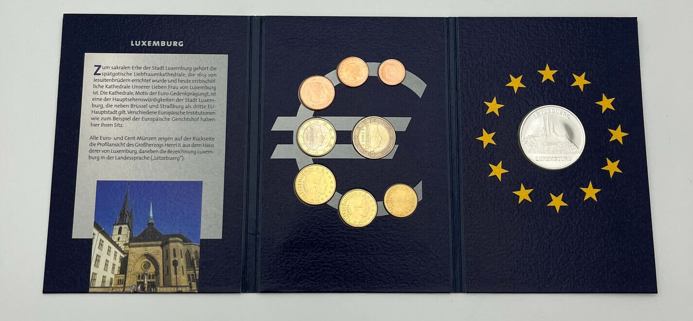 Euro KMS+Silbergedenkprägung