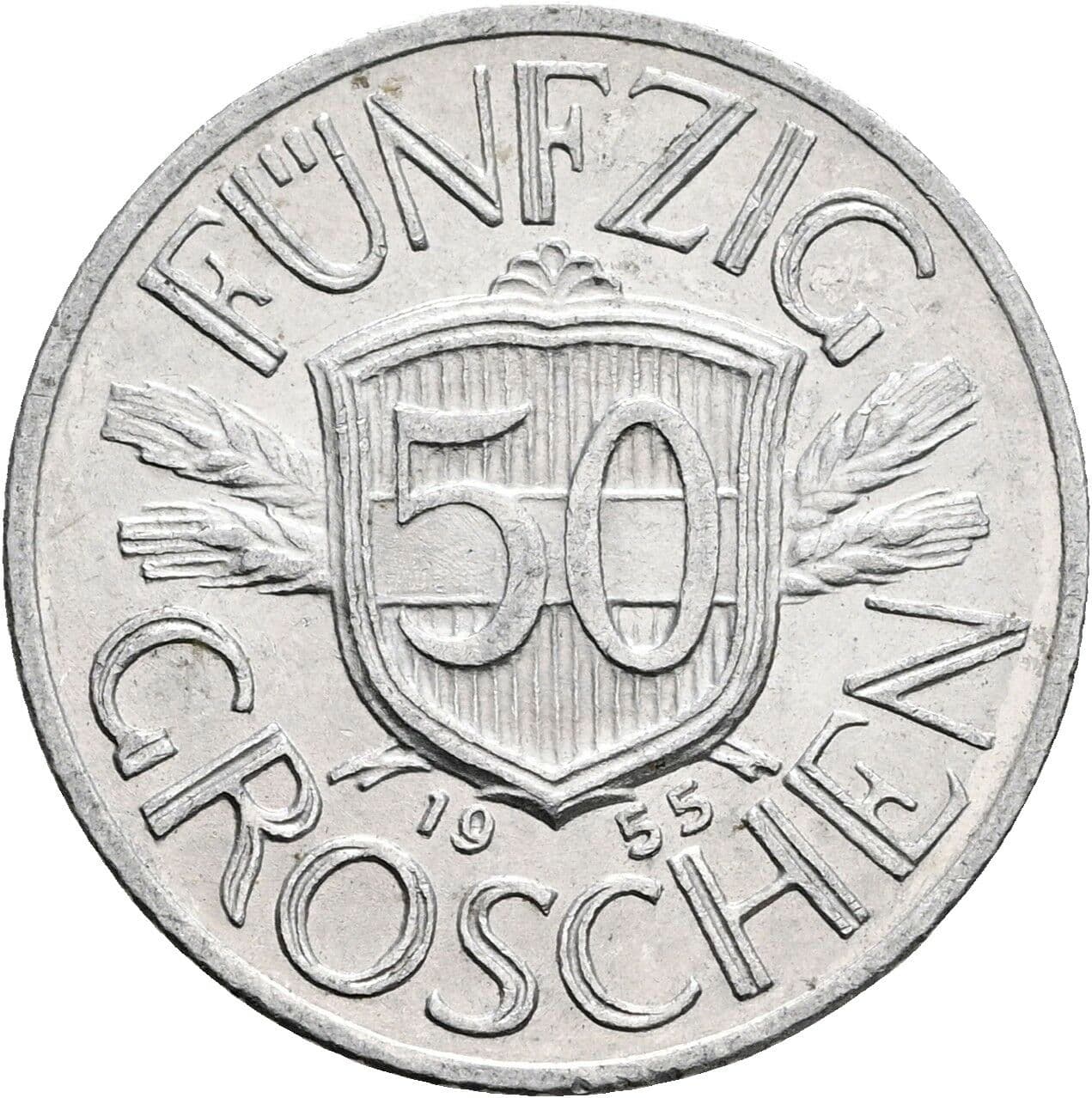 50 Groschen 1955 – Vorderseite