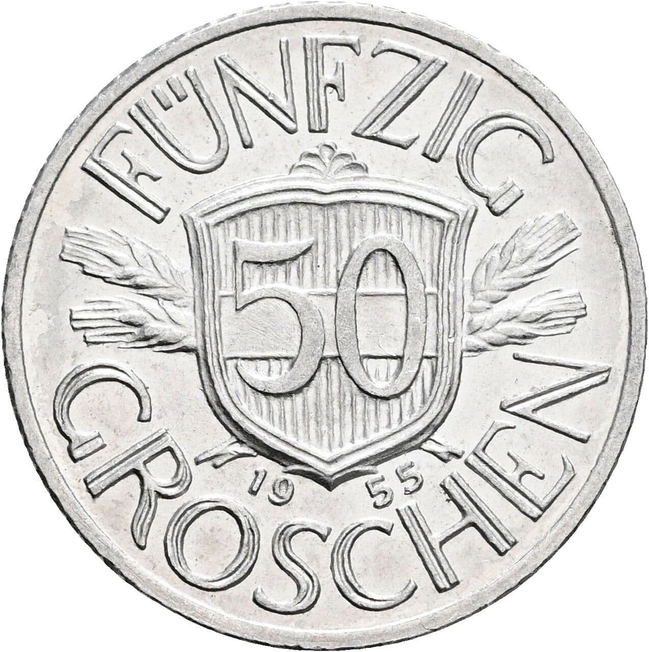 50 Groschen 1955 – Vorderseite