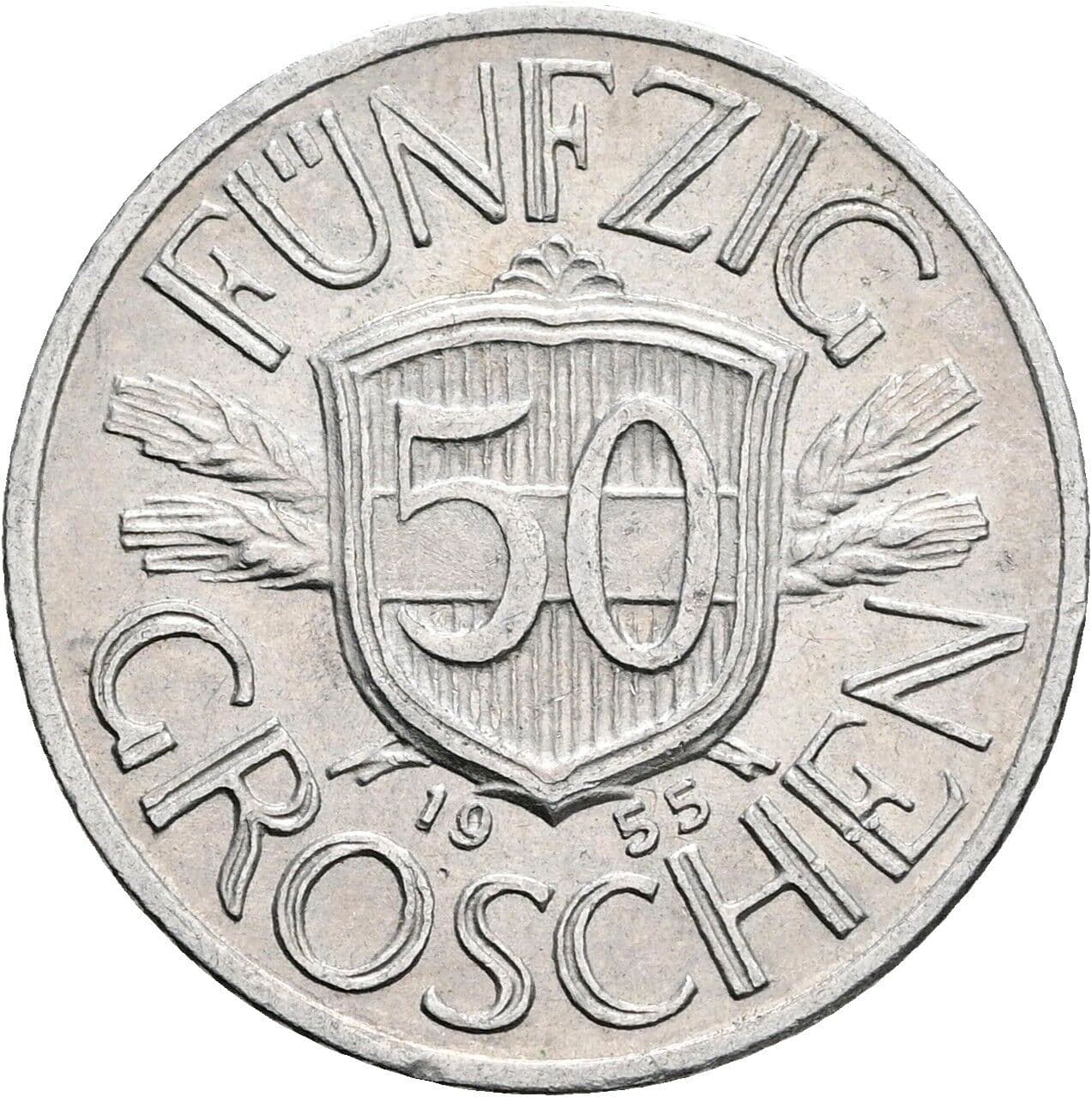 50 Groschen 1955 – Vorderseite