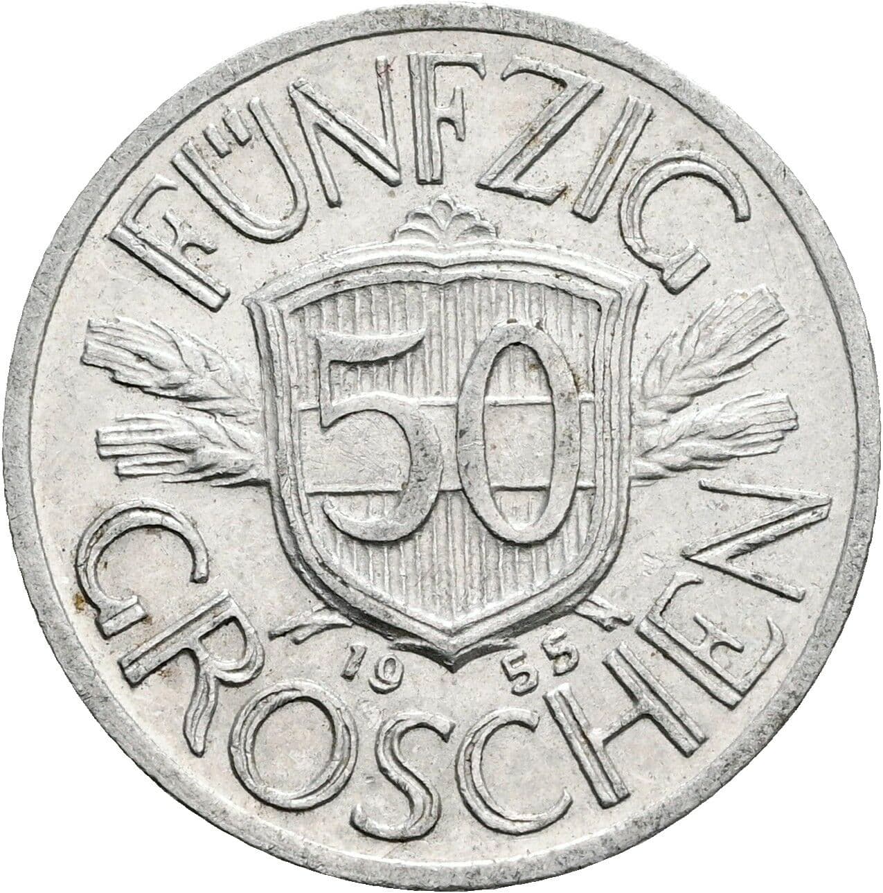 50 Groschen 1955 – Vorderseite