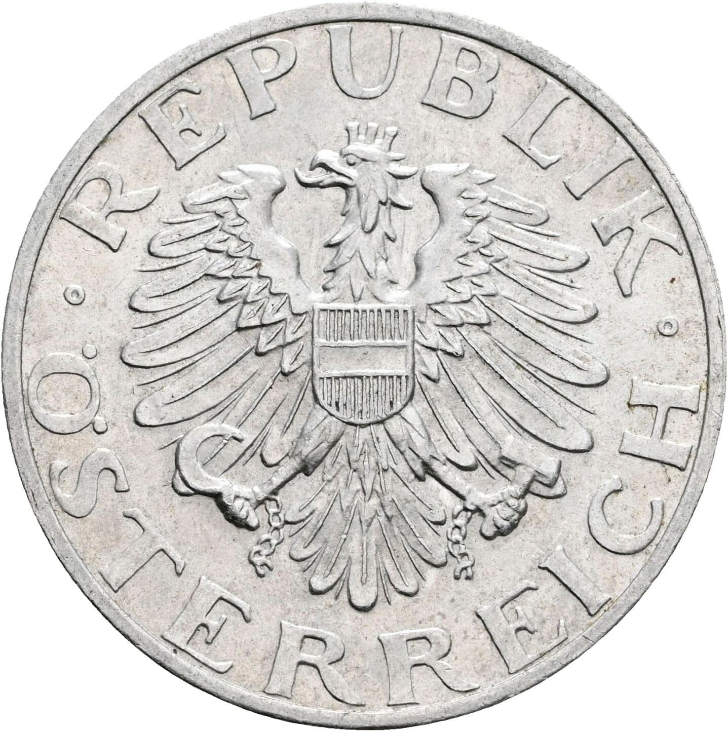 2 Schilling 1947 – Rückseite