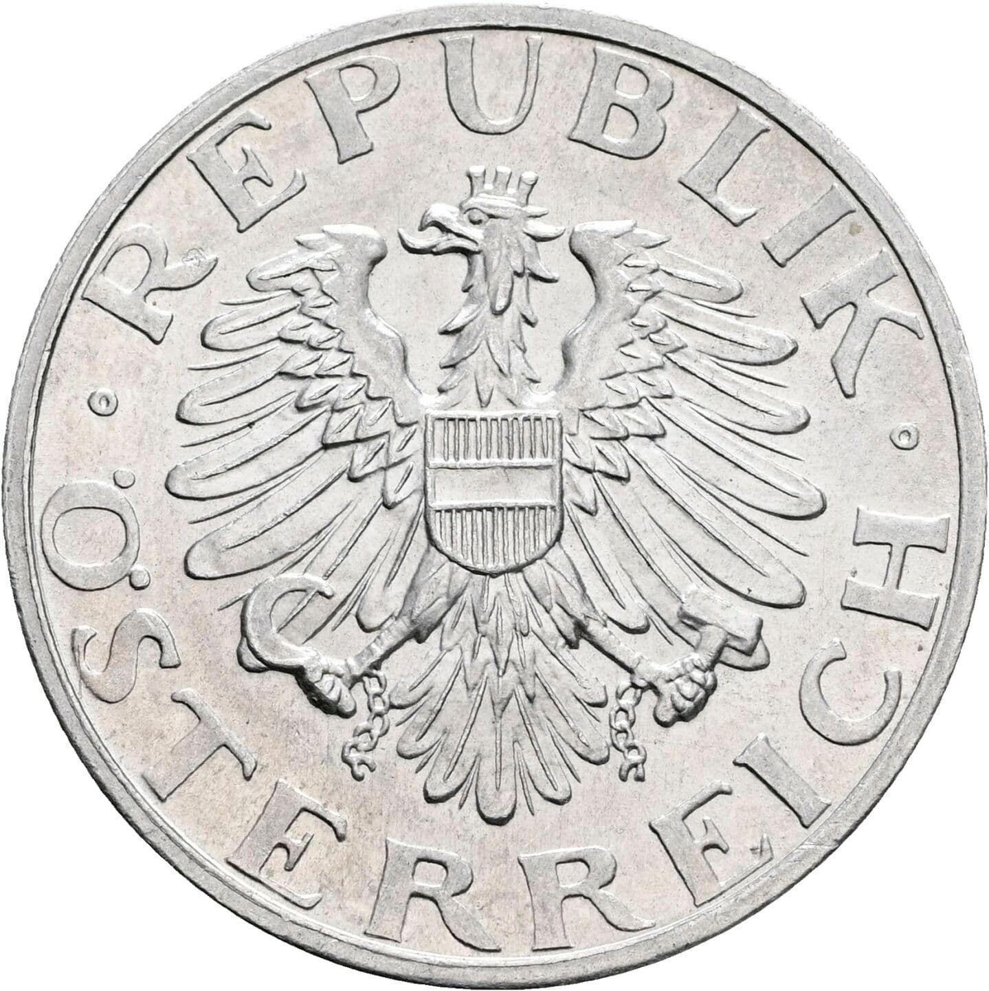 2 Schilling 1947 – Rückseite