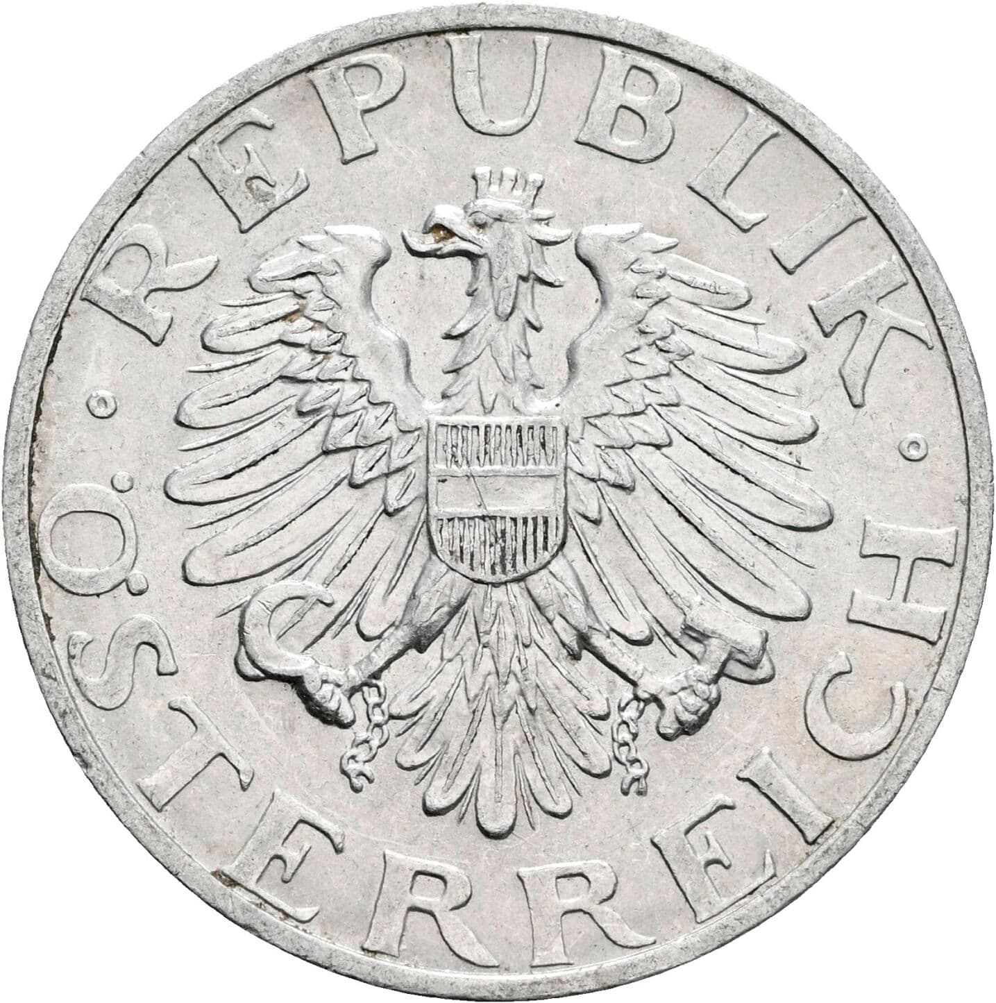 2 Schilling 1947 – Rückseite