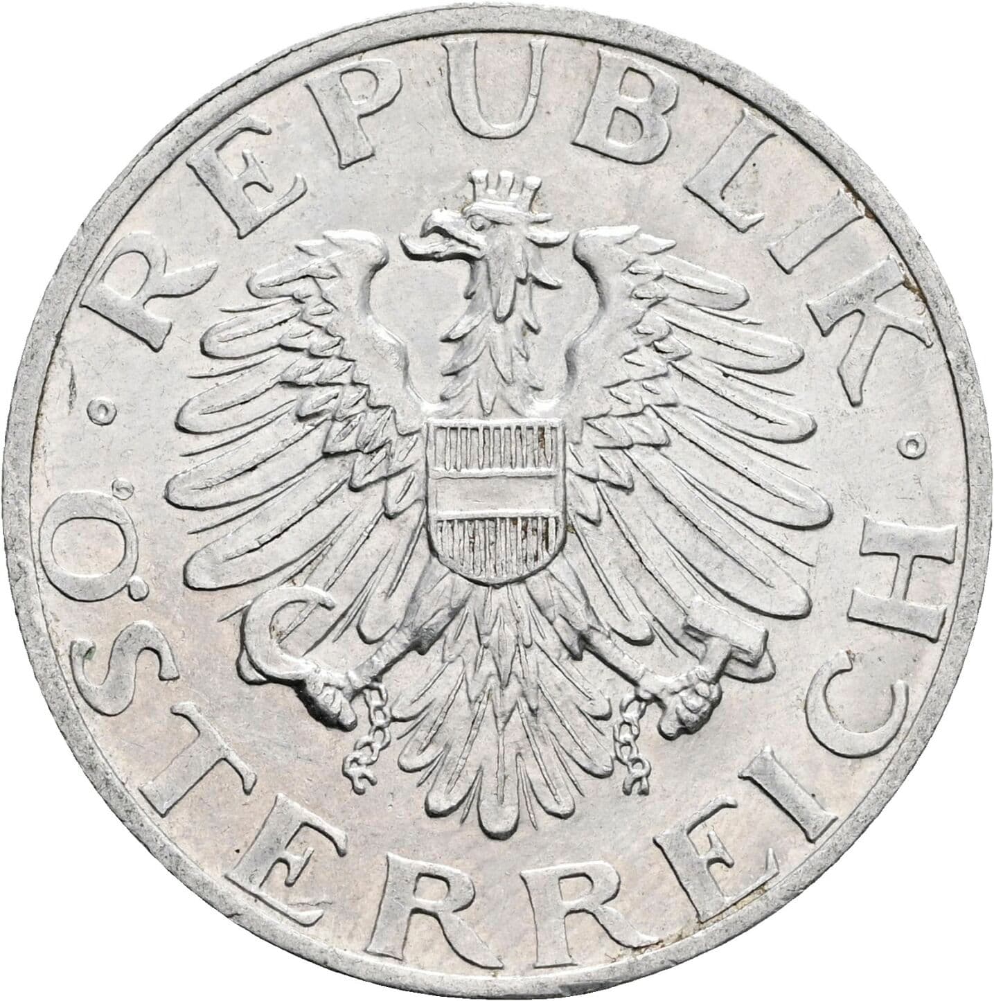 2 Schilling 1947 – Rückseite