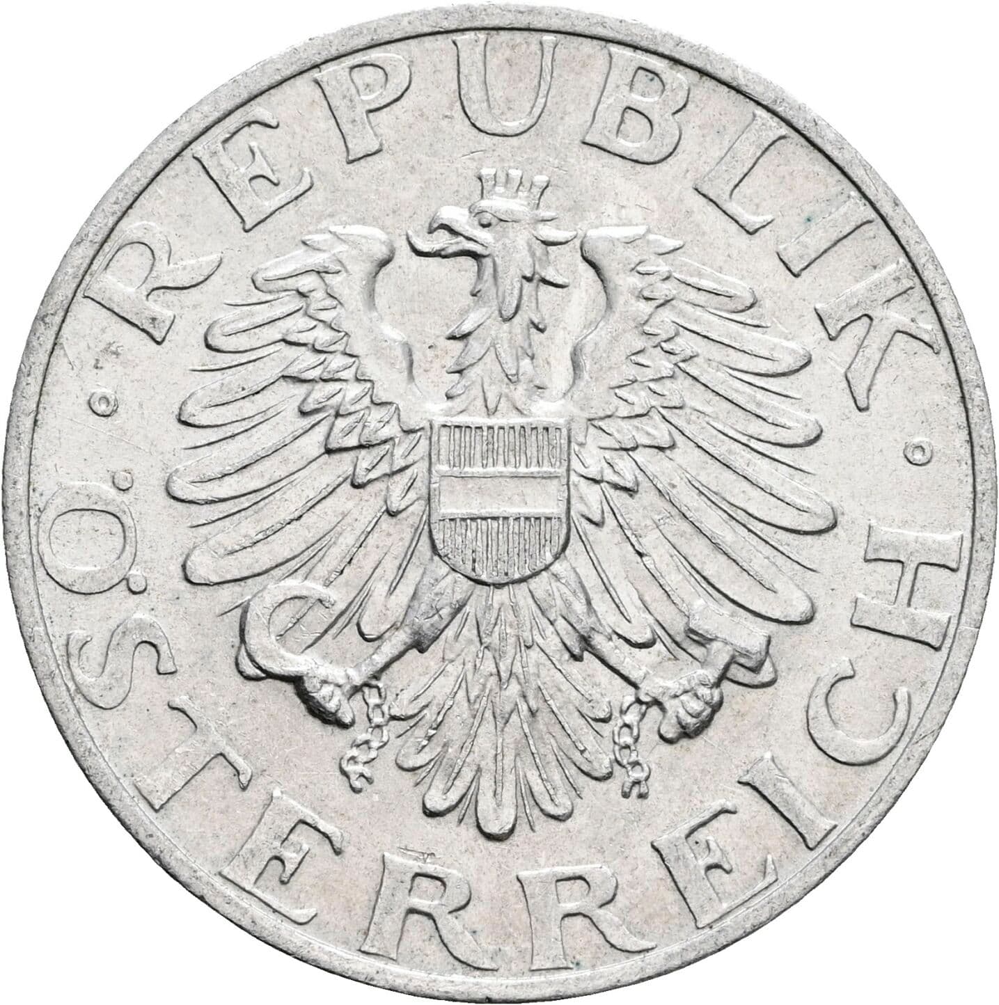 2 Schilling 1947 – Rückseite
