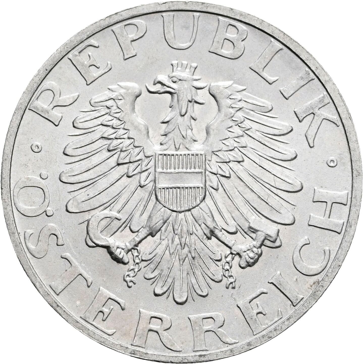 2 Schilling 1947 – Rückseite