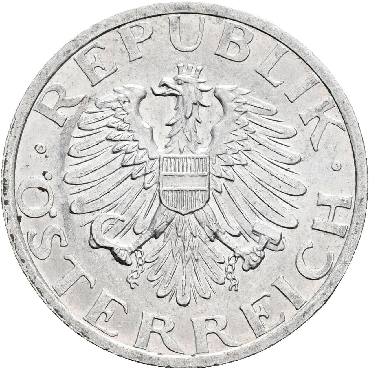 50 Groschen 1947 – Rückseite