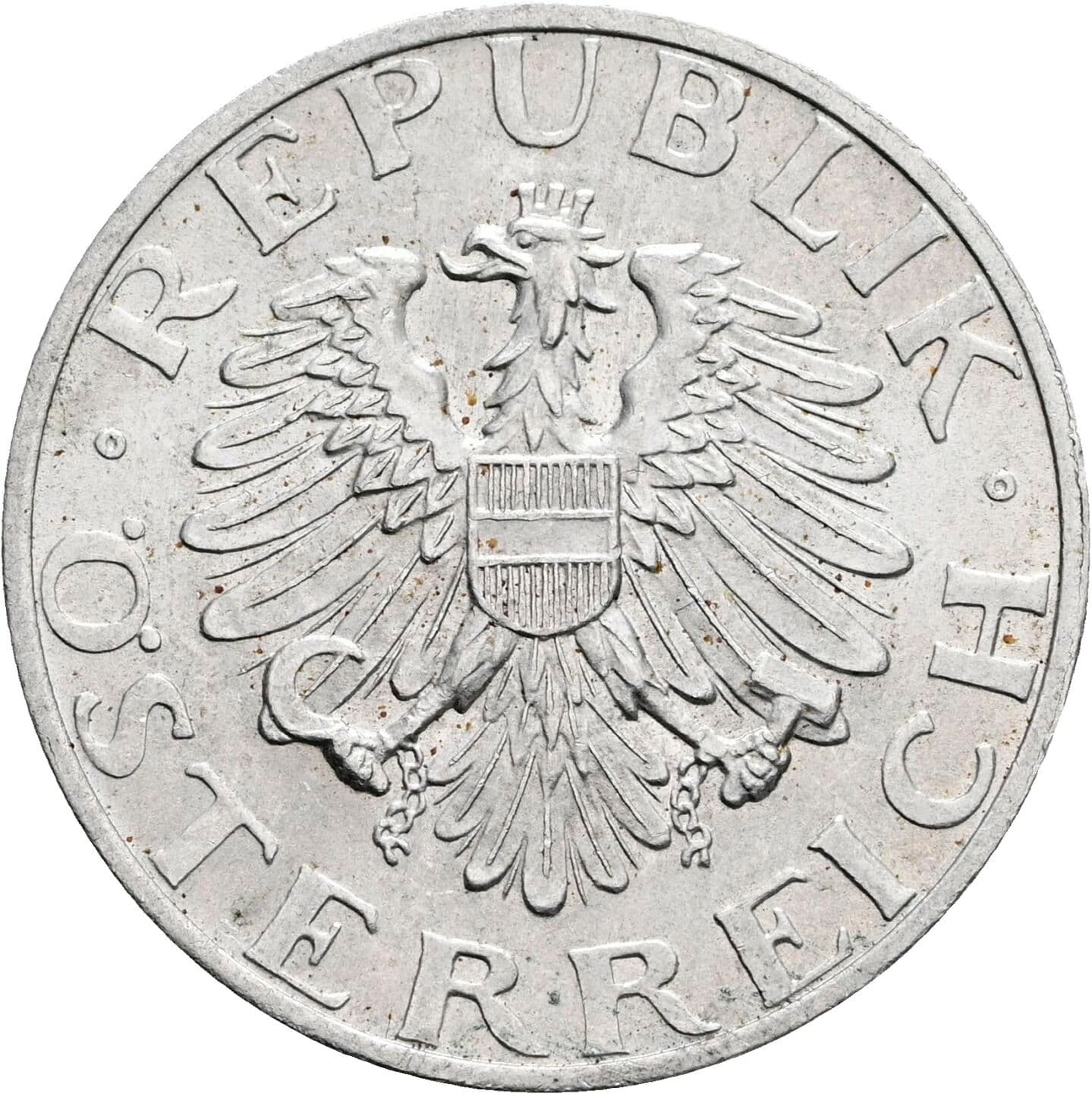 2 Schilling 1947 – Rückseite