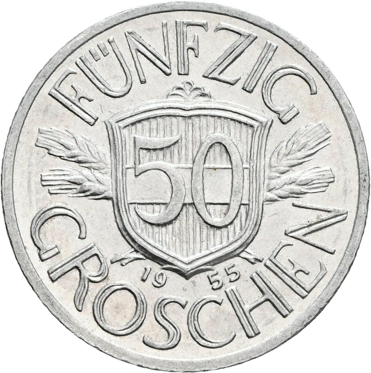 50 Groschen 1955 – Vorderseite