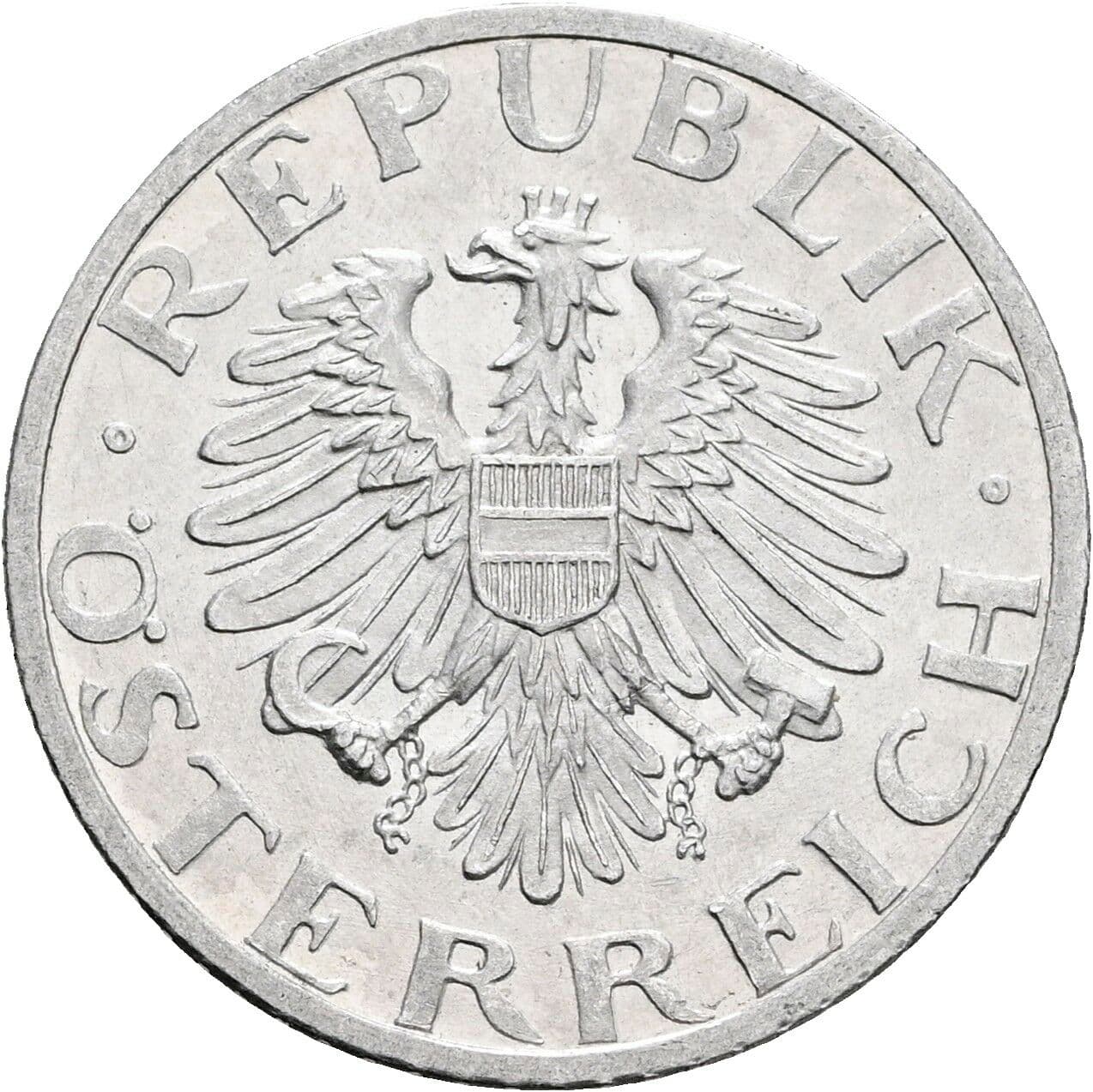 50 Groschen 1955 – Rückseite