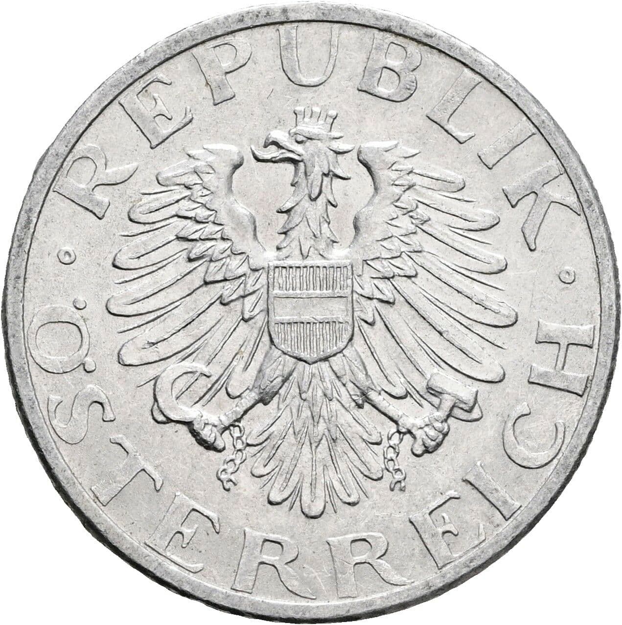 50 Groschen 1955 – Rückseite