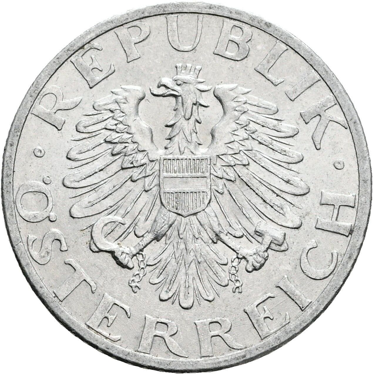 50 Groschen 1955 – Rückseite