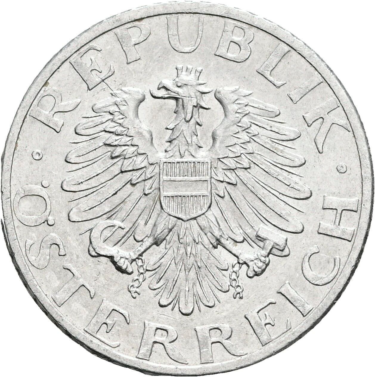 50 Groschen 1955 – Rückseite