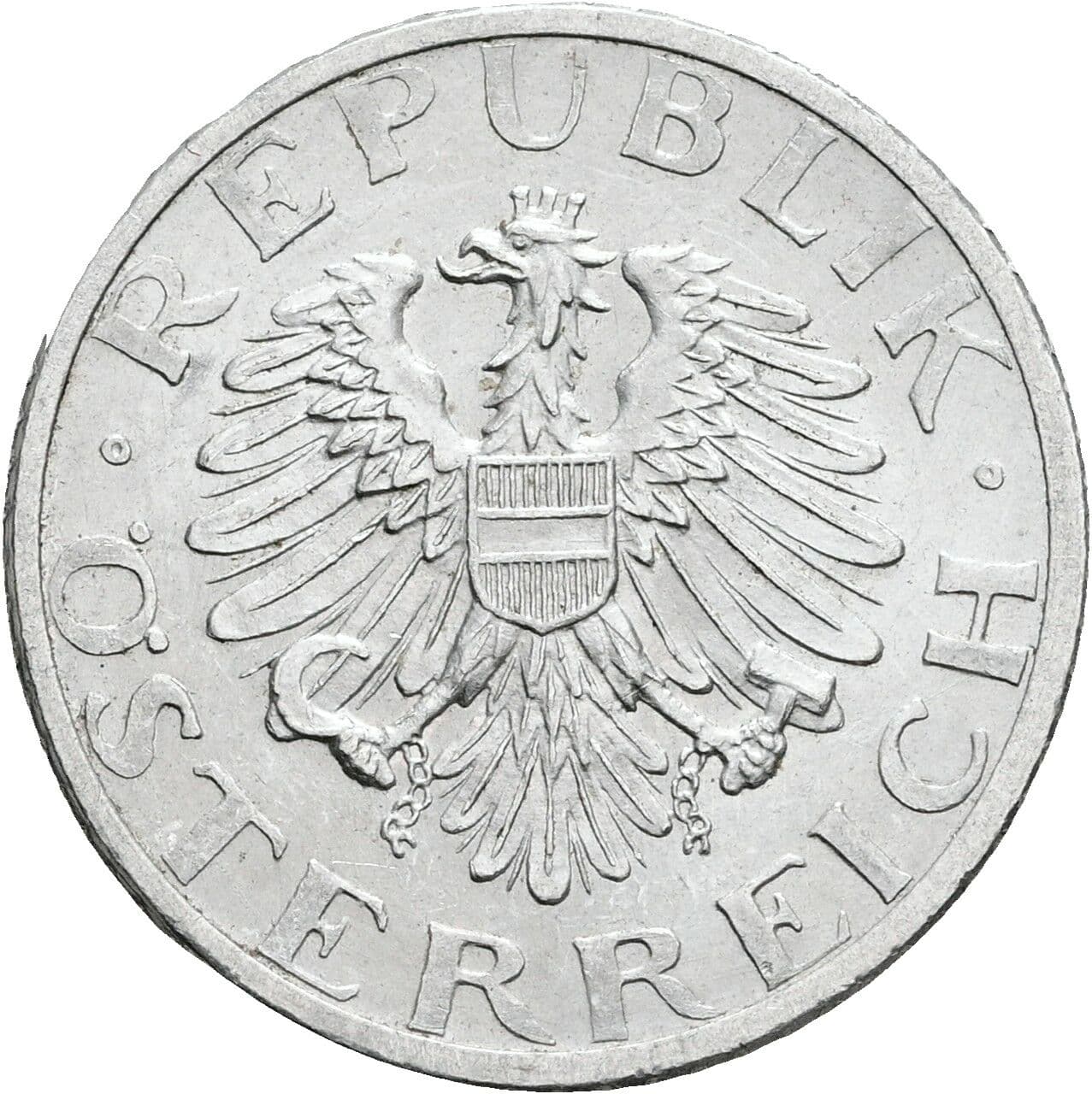50 Groschen 1955 – Rückseite
