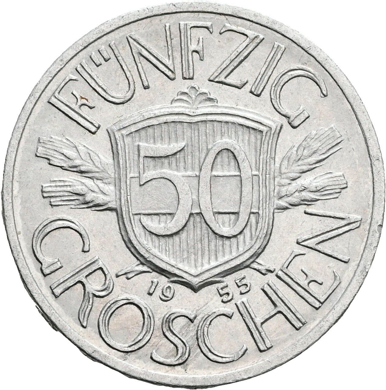 50 Groschen 1955 – Vorderseite