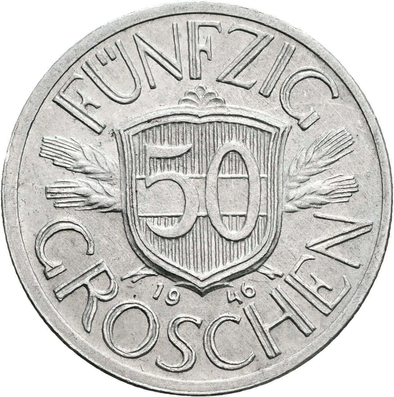 50 Groschen 1946 – Vorderseite