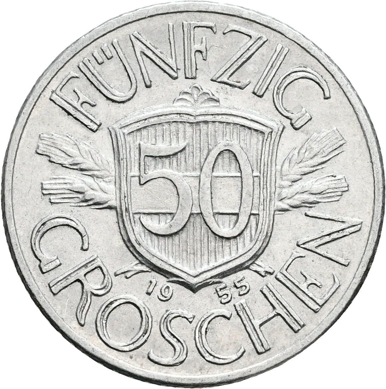 50 Groschen 1955 – Vorderseite