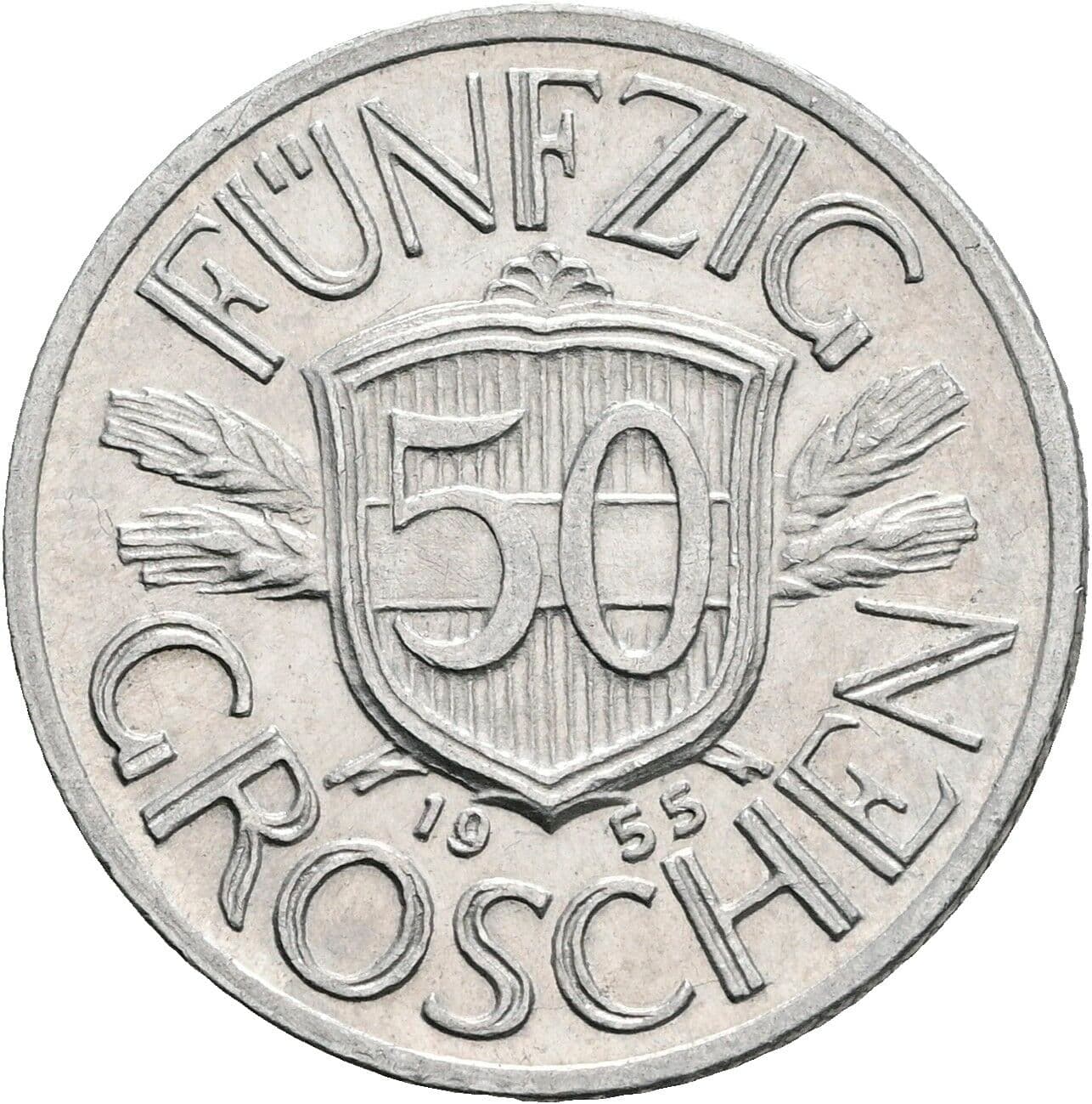 50 Groschen 1955 – Vorderseite