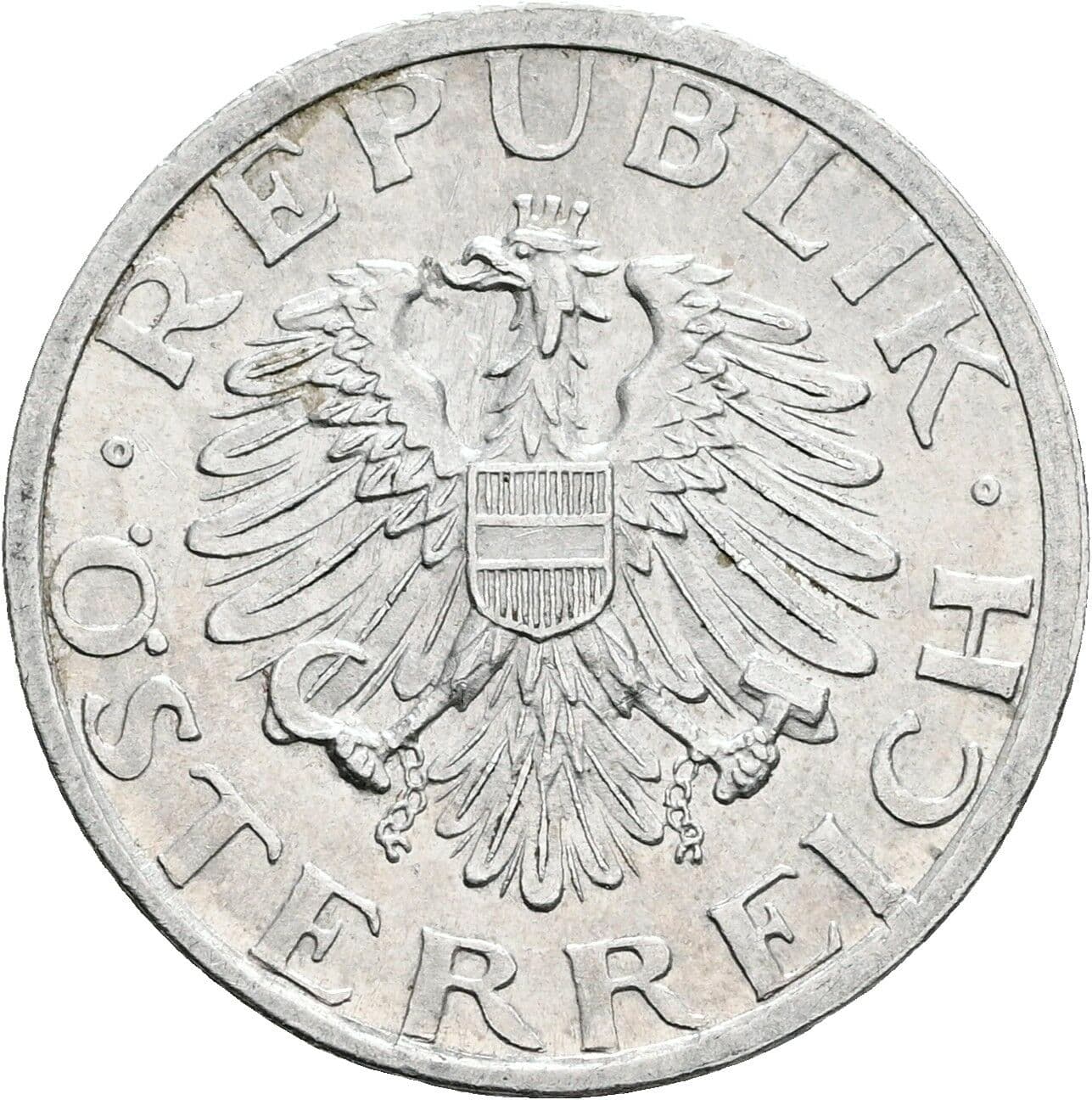 50 Groschen 1955 – Rückseite