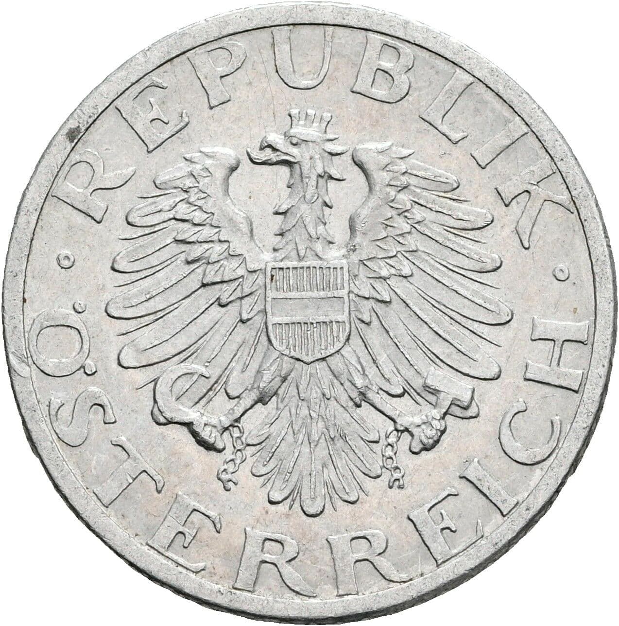 50 Groschen 1955 – Rückseite