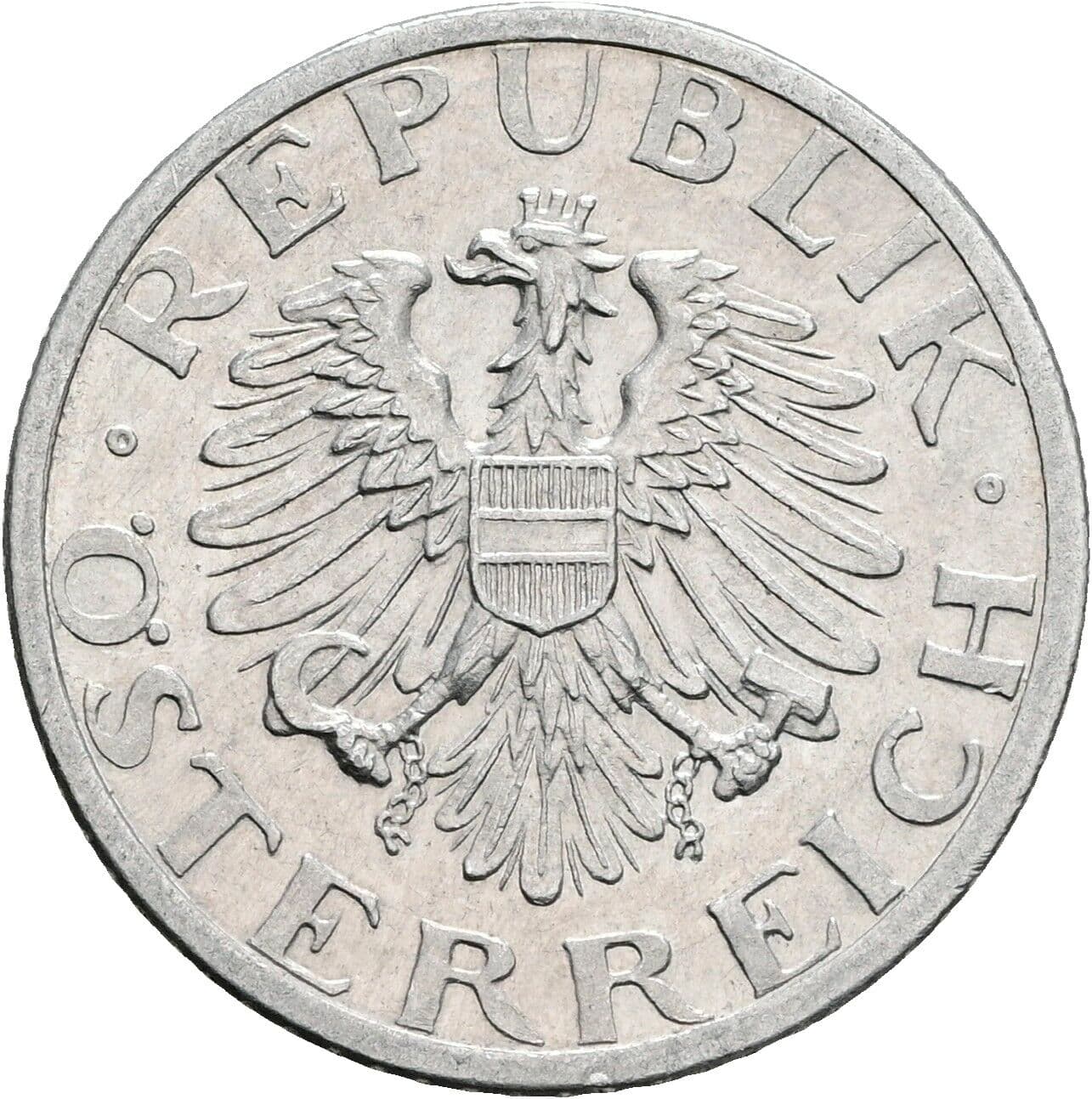 50 Groschen 1955 – Rückseite