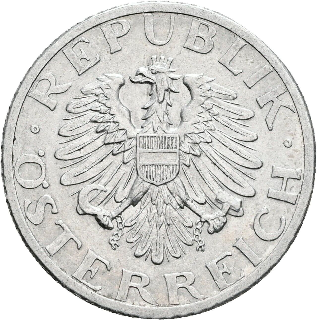 50 Groschen 1955 – Rückseite