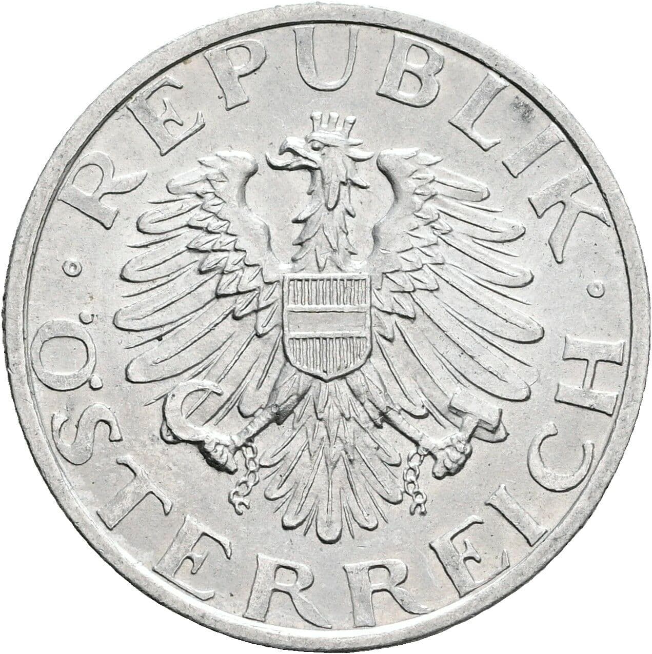 50 Groschen 1952 – Rückseite