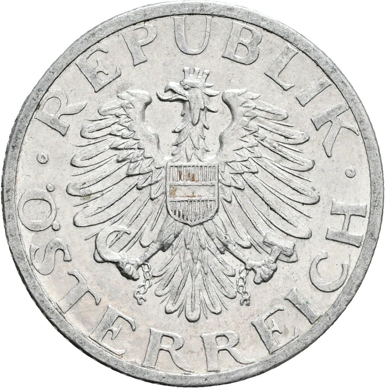 50 Groschen 1955 – Rückseite