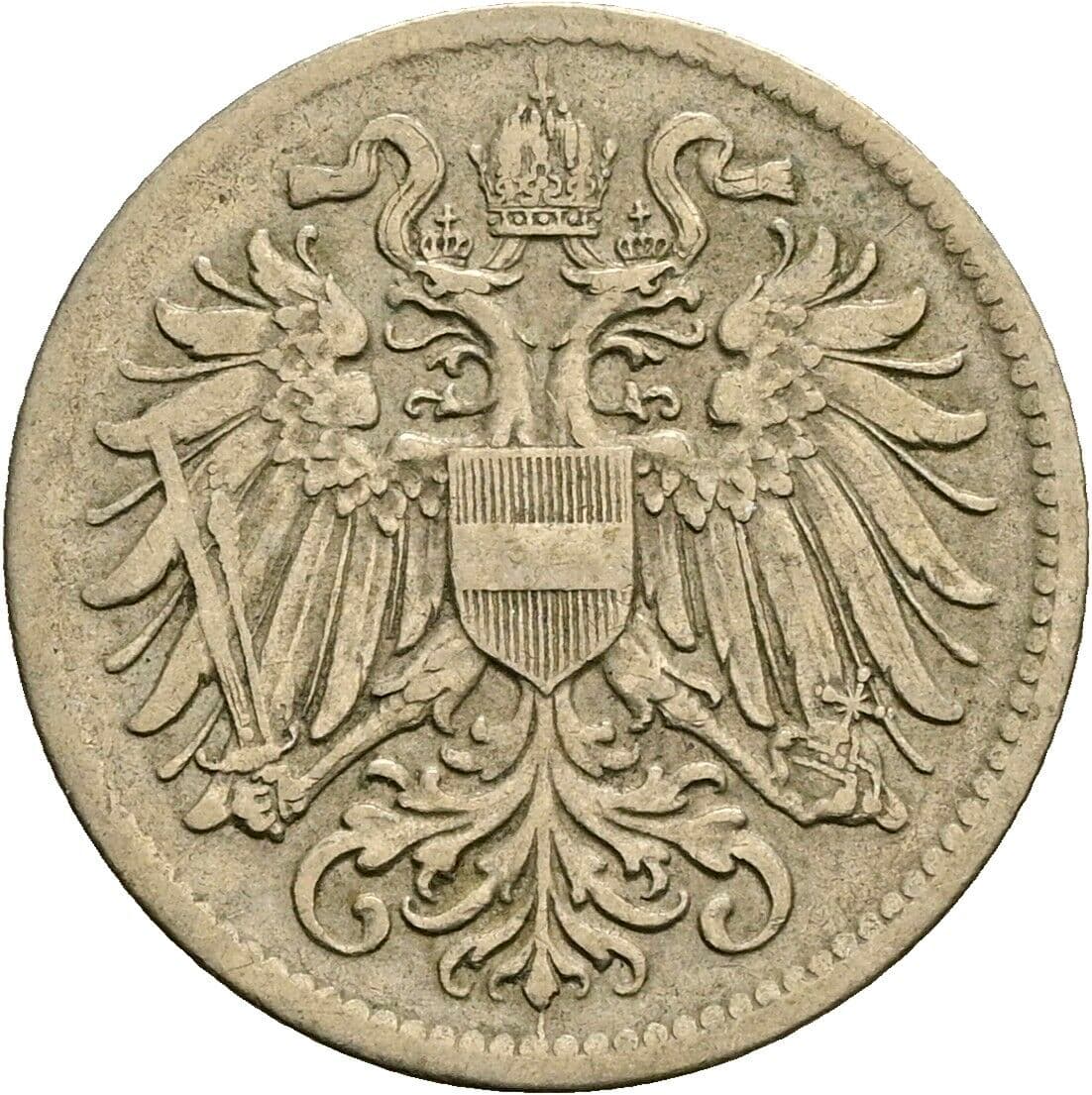 10 Heller Franz Joseph I. 1848-1916 1916 – Rückseite